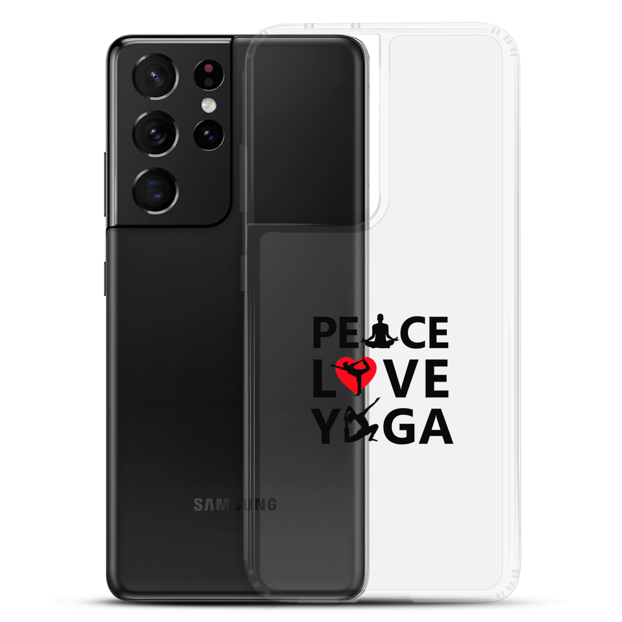 PEACE LOVE YOGA - Samsung Case