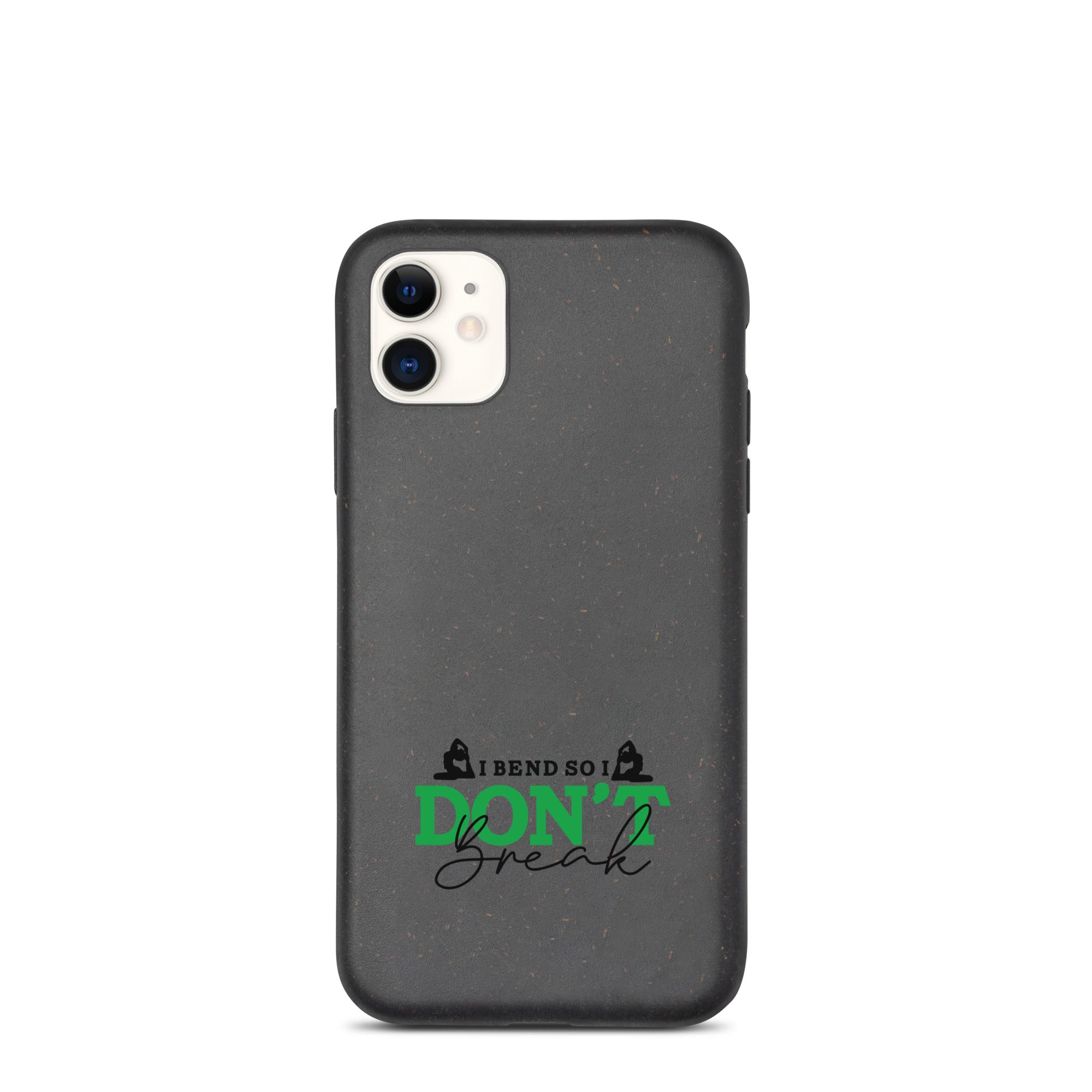 I BEND SO I DON'T BREAK - Speckled iPhone case