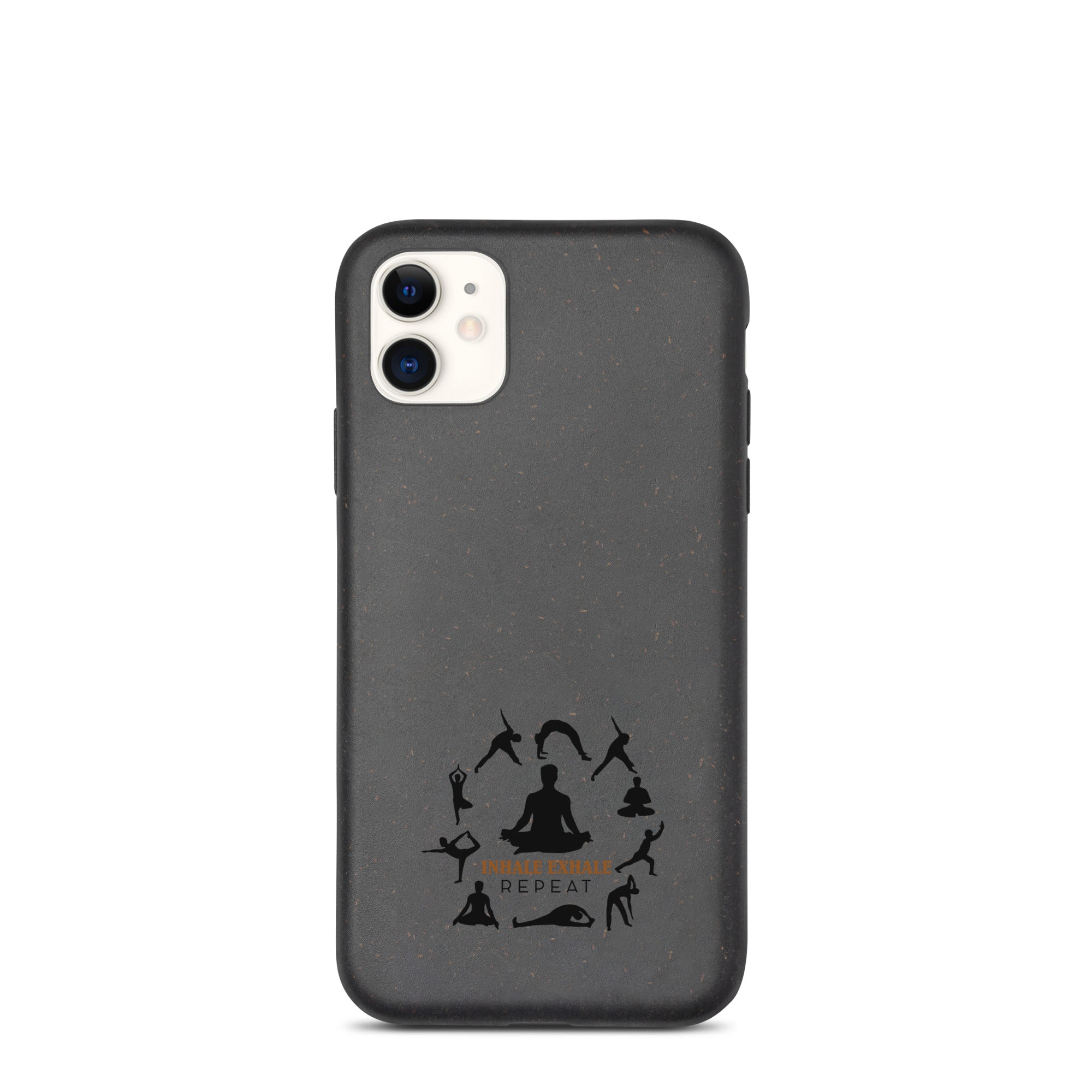 INHALE EXHALE REPEAT - Speckled iPhone case