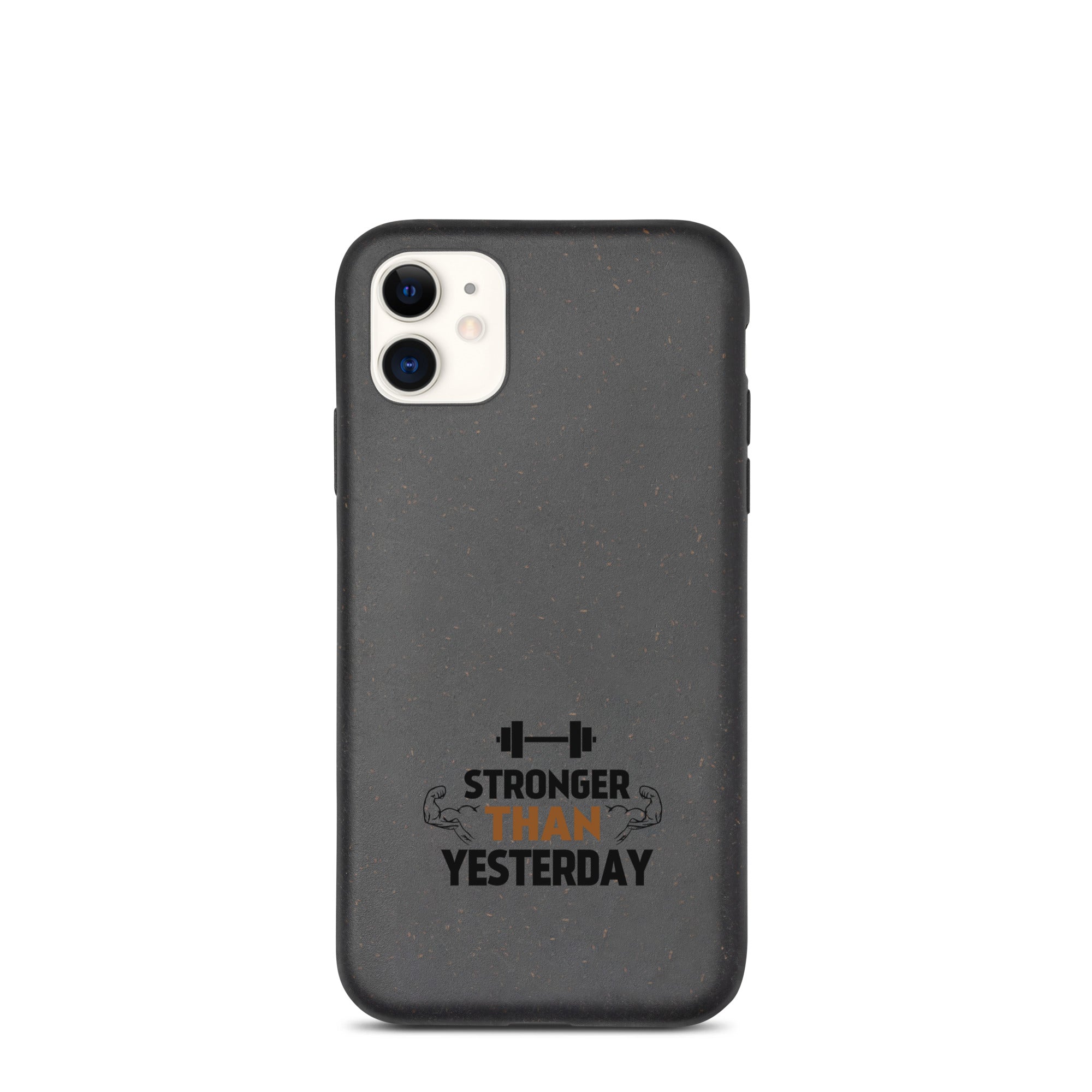 STRONGER THAN YESTERDAY - Speckled iPhone case