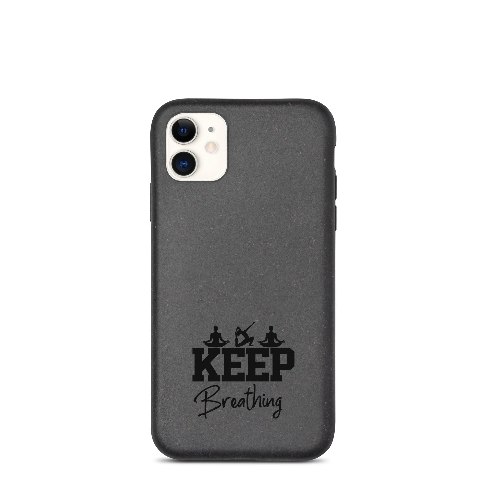 KEEP BREATHING - Speckled iPhone case