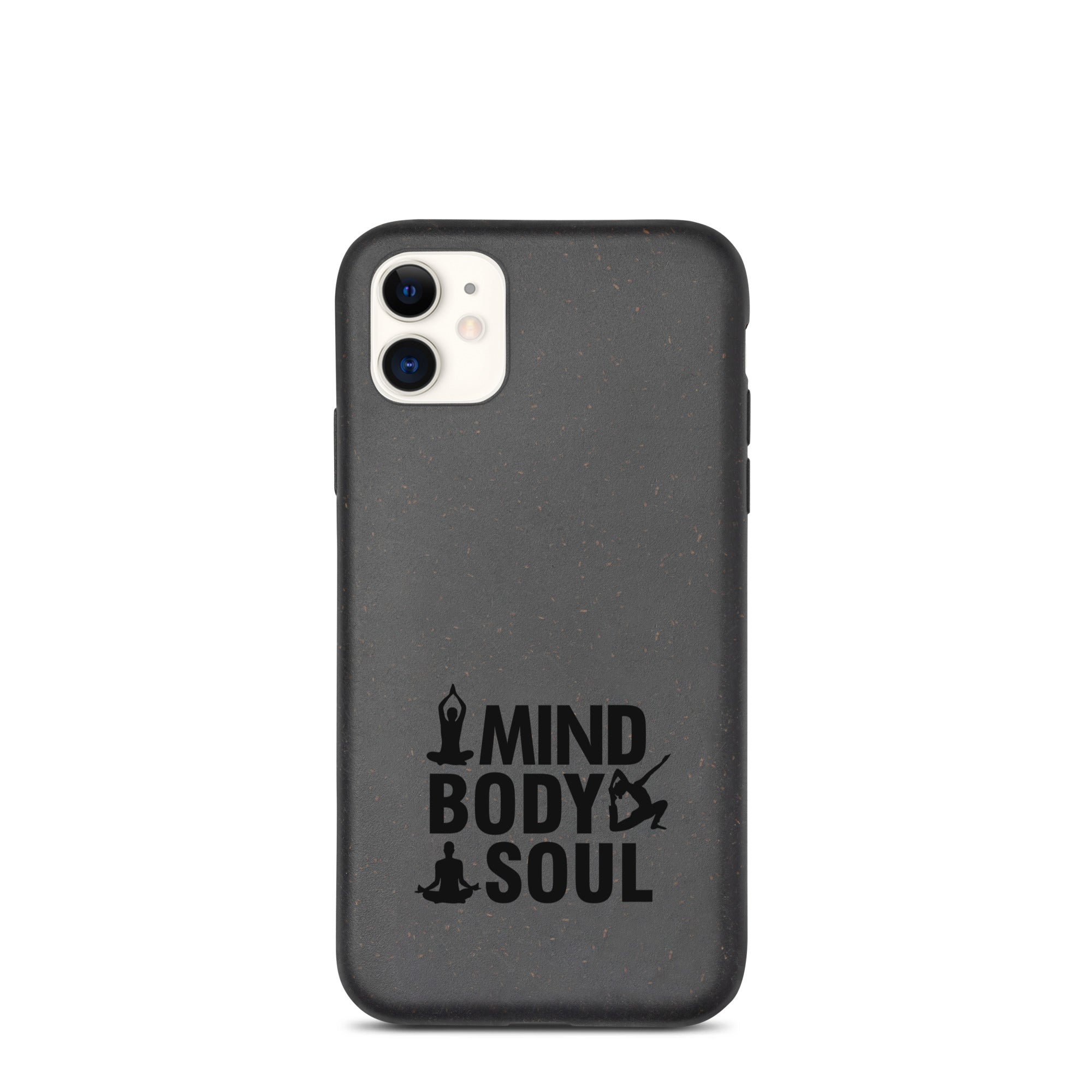 MIND BODY SOUL - Speckled iPhone case