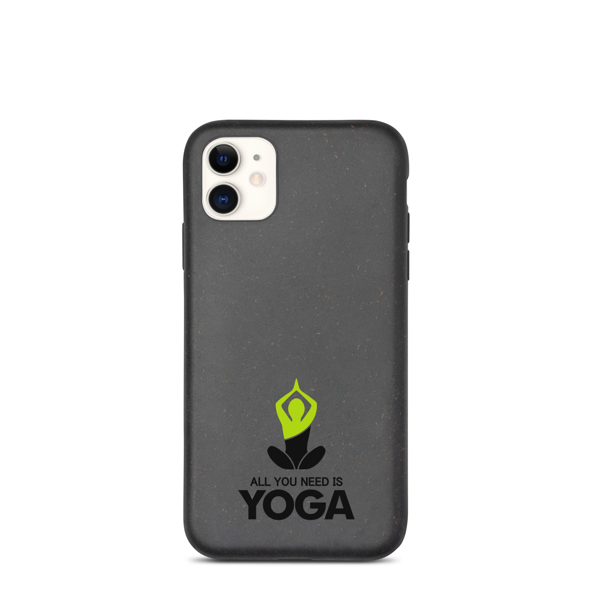 ALL YOU NEED IS YOGA - Speckled iPhone case