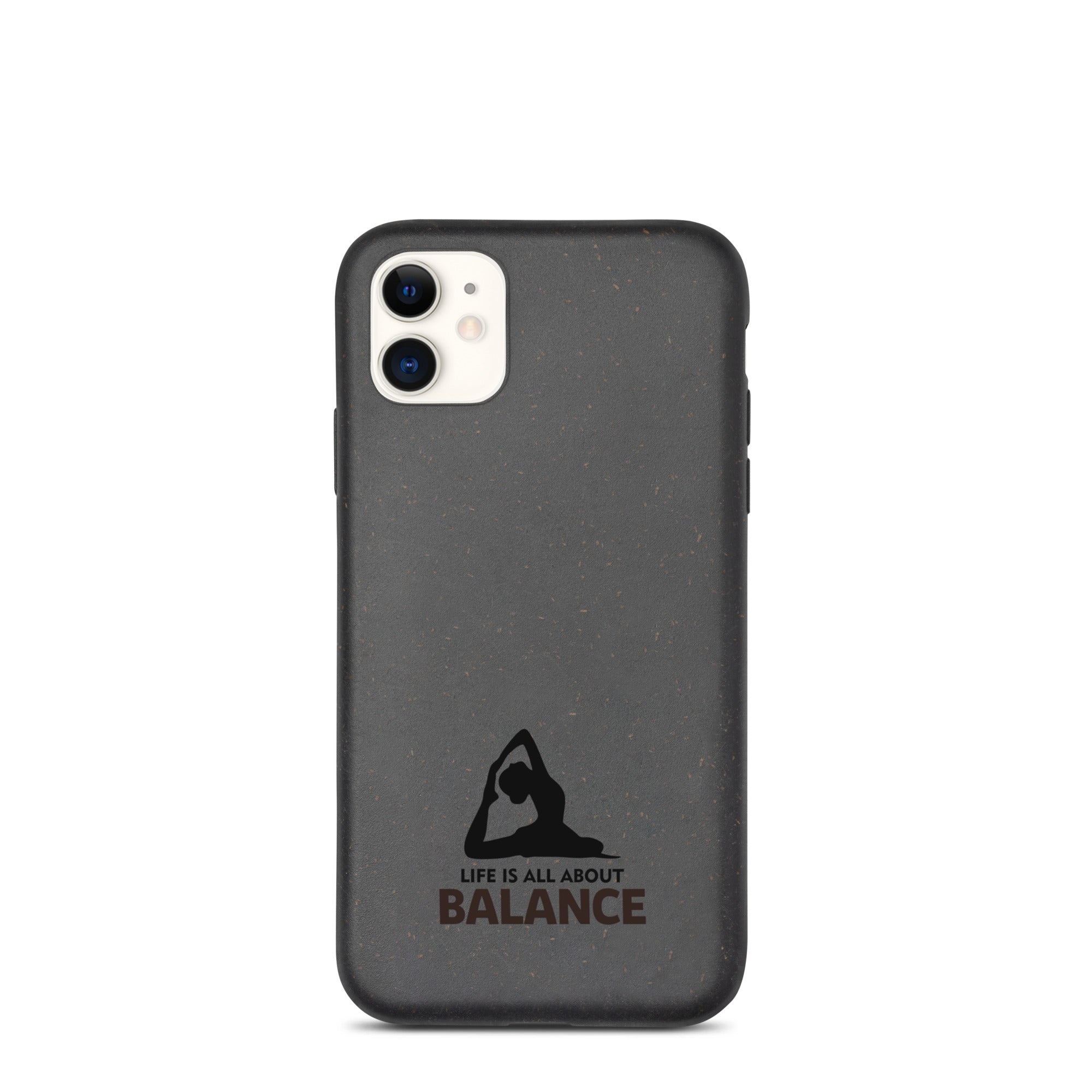 LIFE IS ALL ABOUT BALANCE - Speckled iPhone case