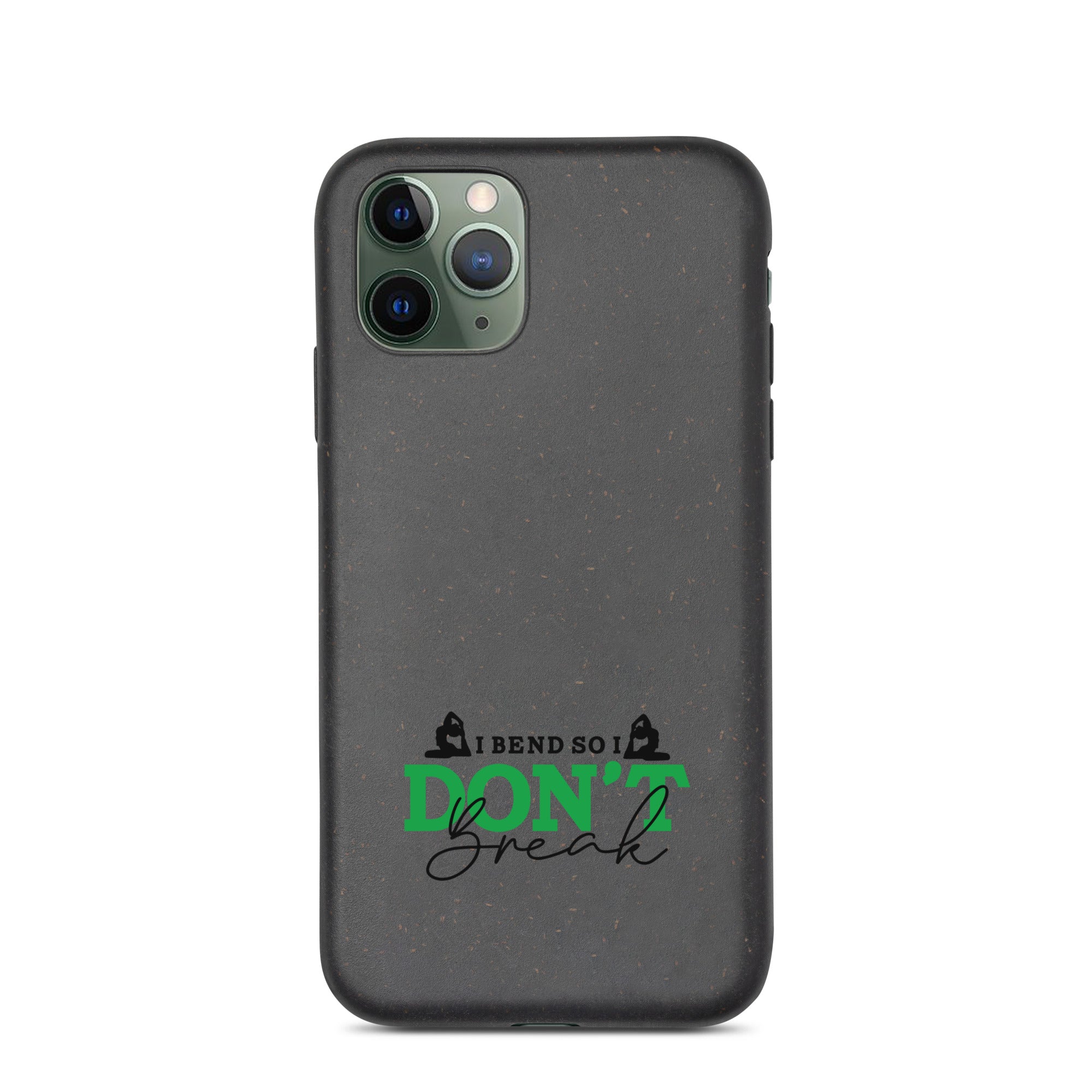 I BEND SO I DON'T BREAK - Speckled iPhone case