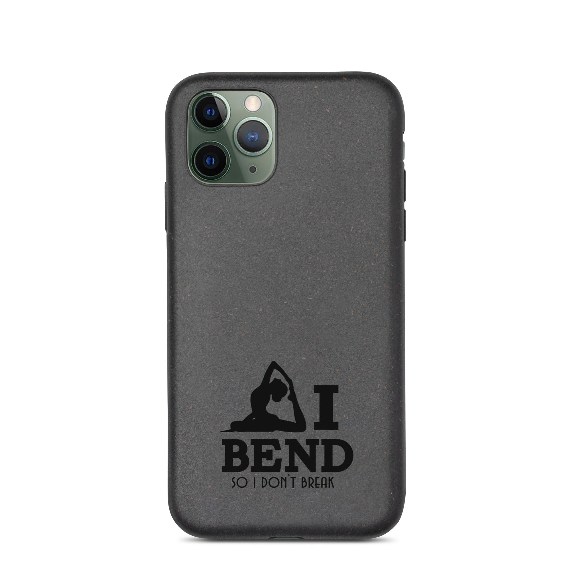 I BEND SO I DON'T BREAK - Speckled iPhone case