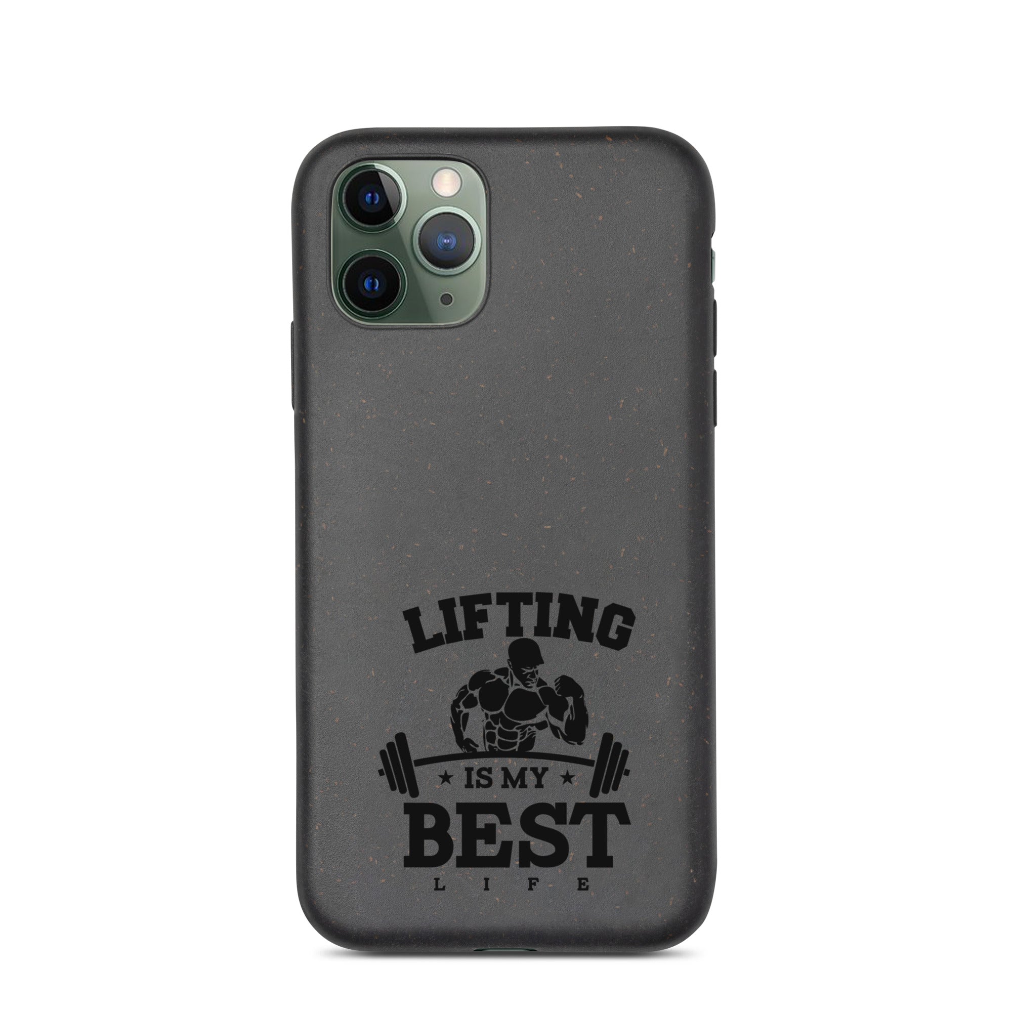LIFTING IS MY BEST LIFE - Speckled iPhone case