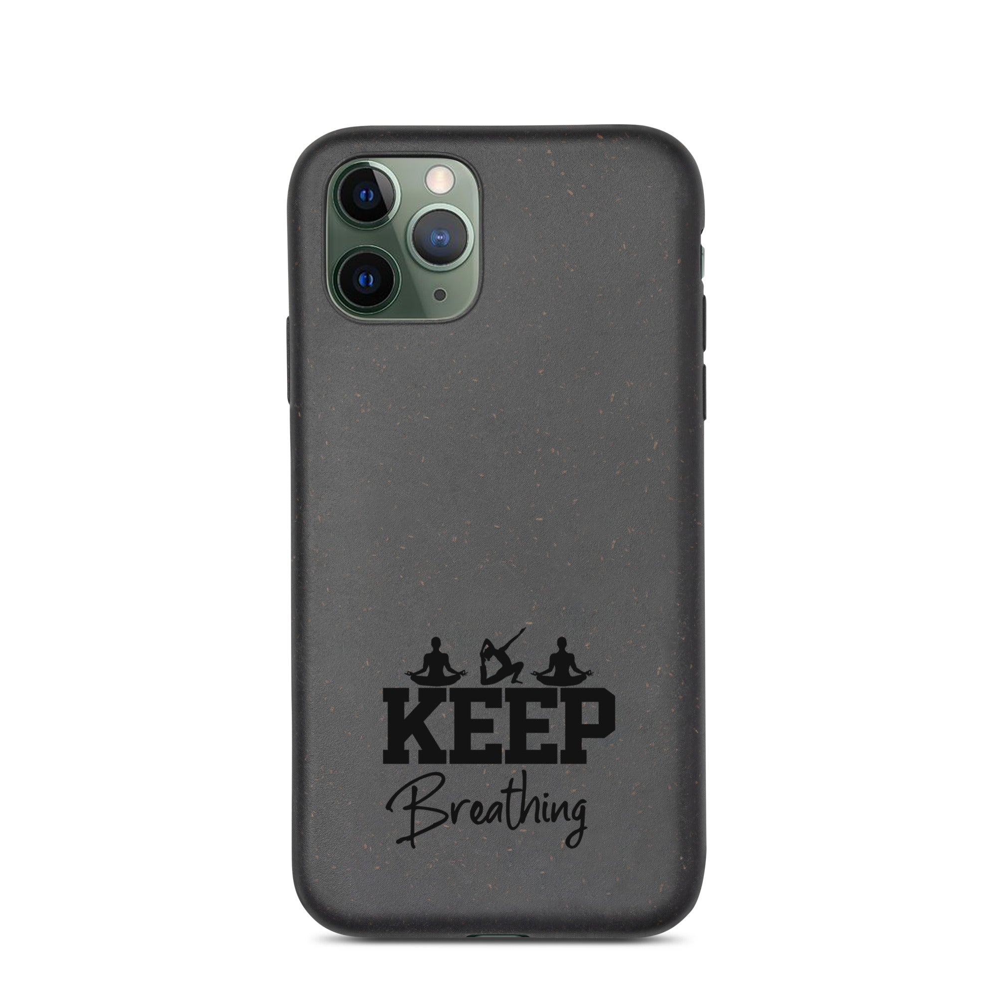 KEEP BREATHING - Speckled iPhone case