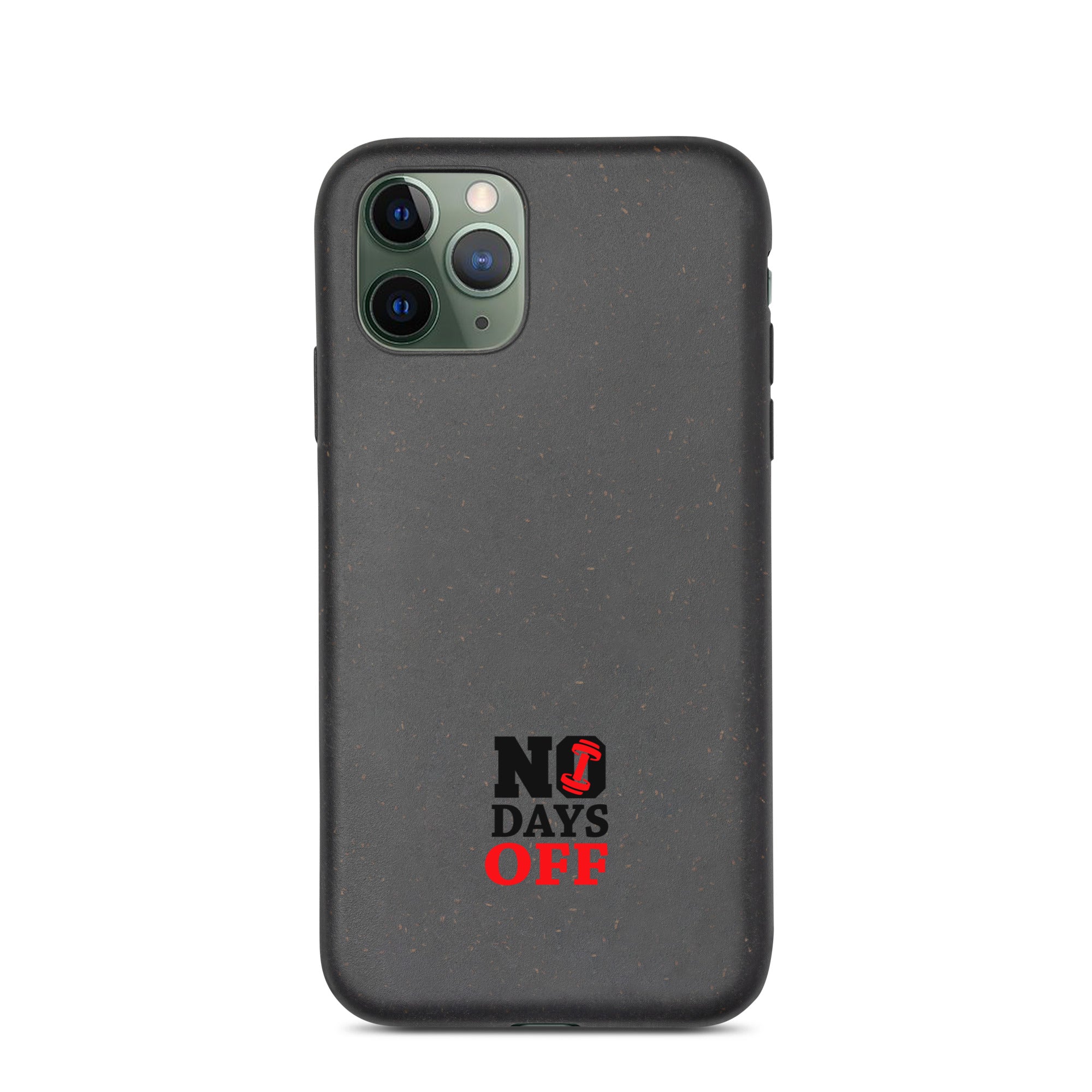 NO DAYS OFF - Speckled iPhone case