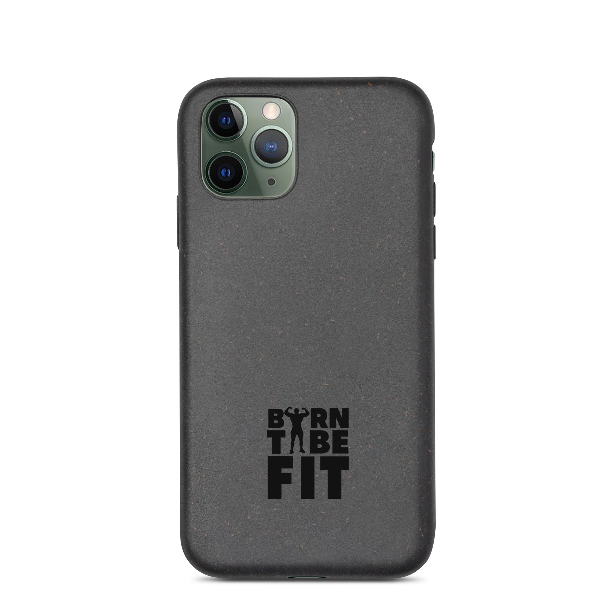 BORN TO BE FIT- Speckled iPhone case