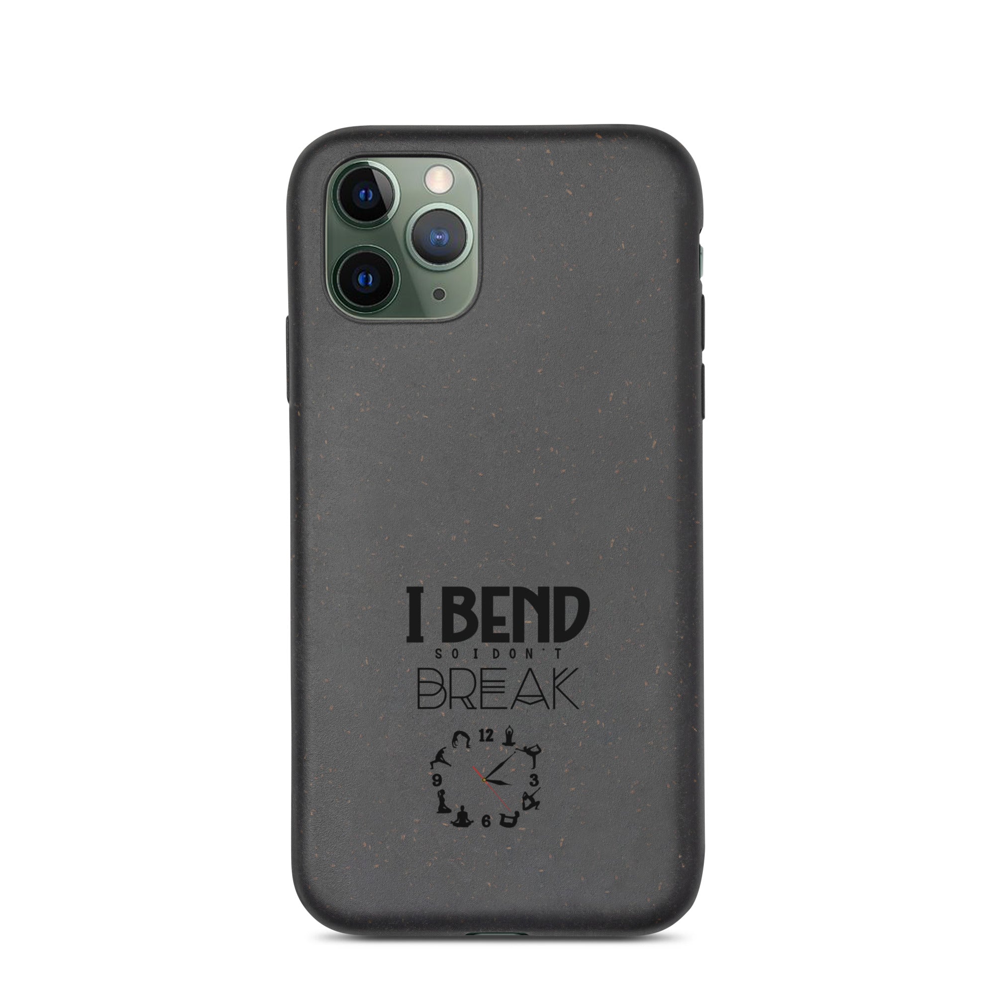 I BEND SO I DON'T BREAK - Speckled iPhone case