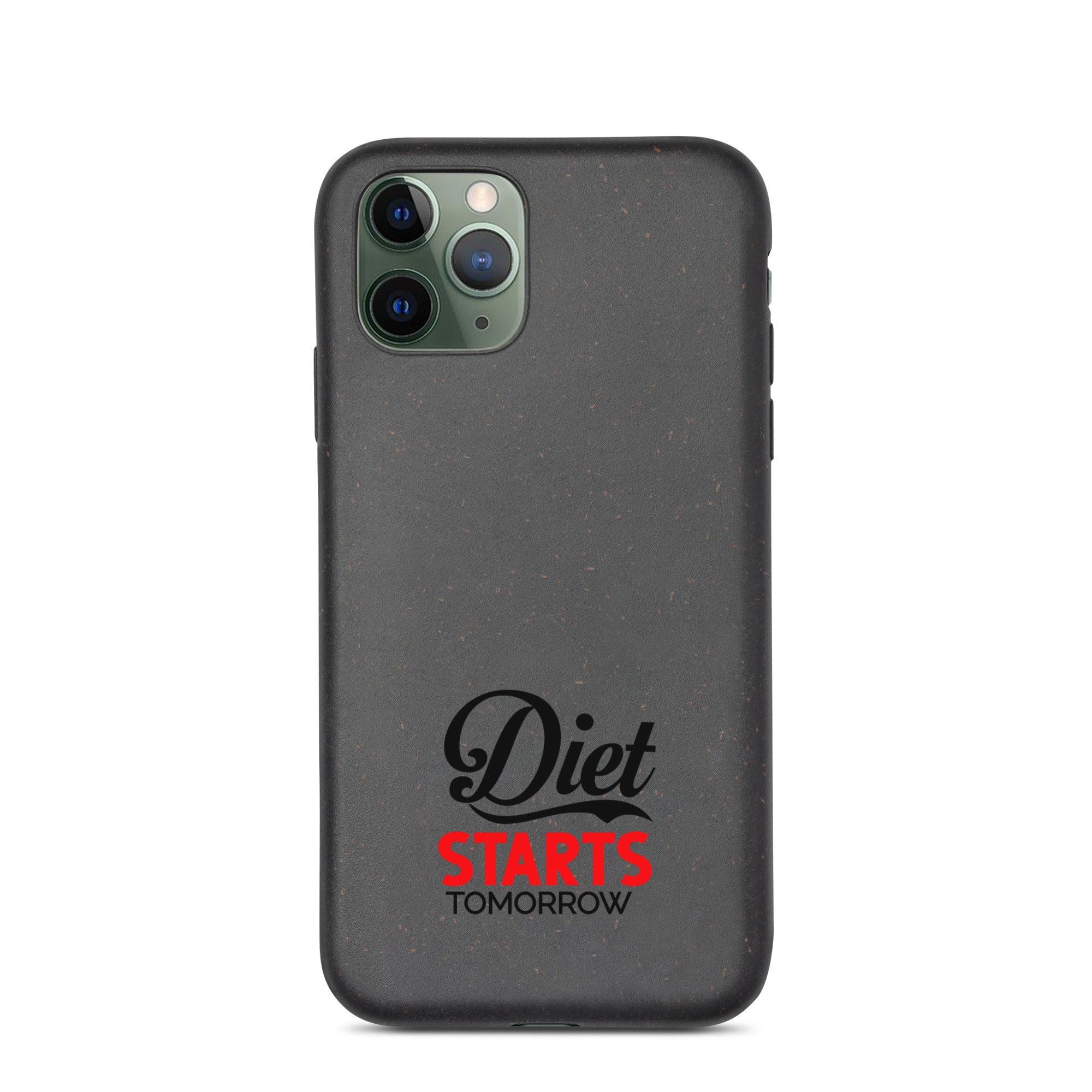 DIET STARTS TOMORROW - Speckled iPhone case