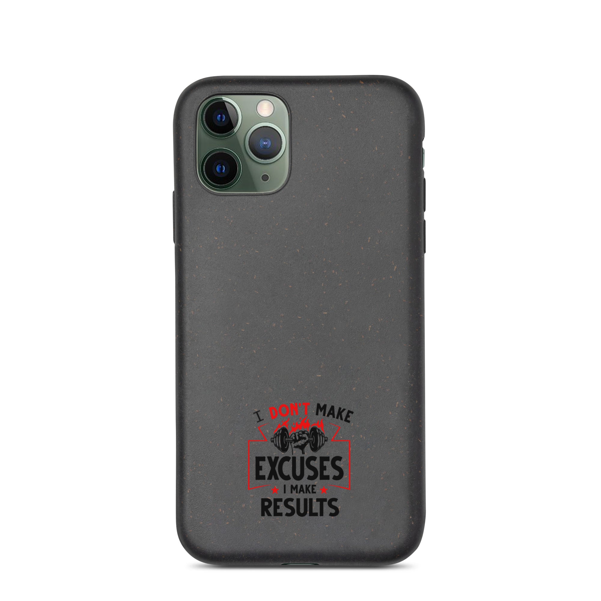 I DON'T MAKE EXCUSES - Speckled iPhone case