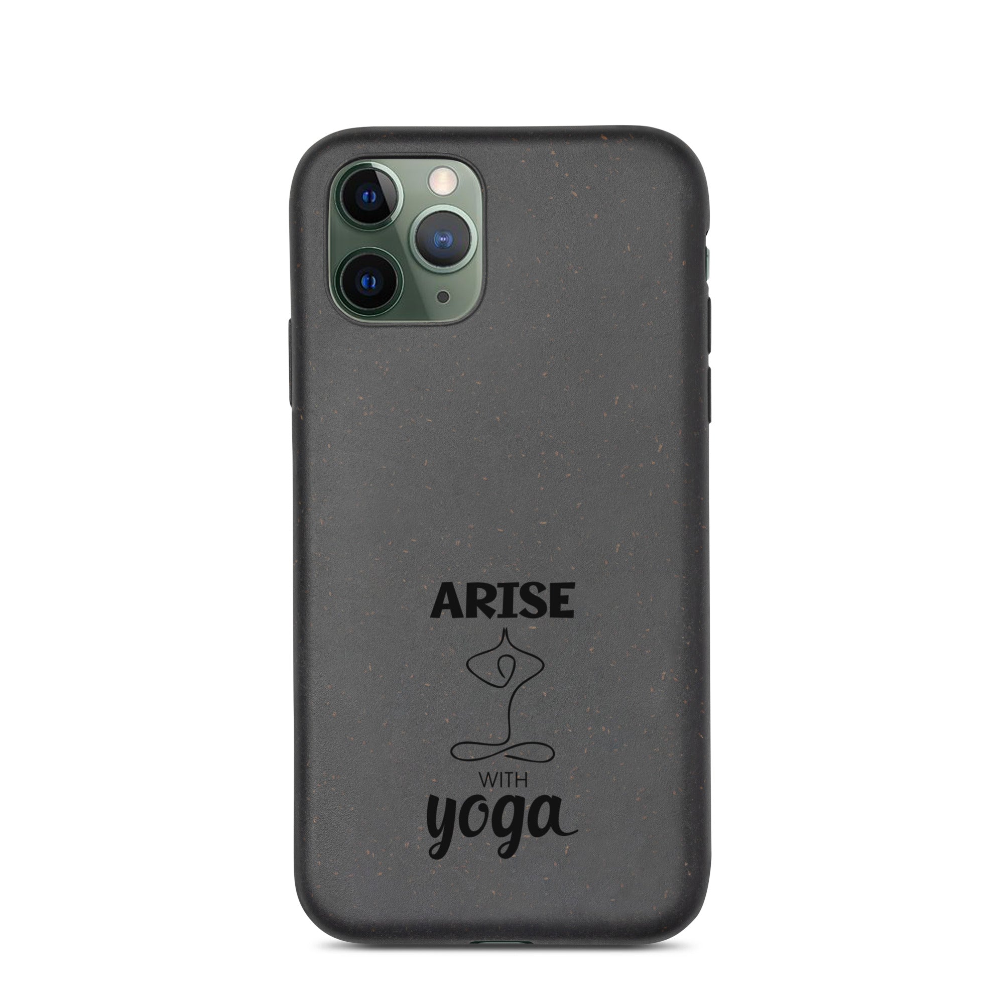 ARISE WITH YOGA - Speckled iPhone case