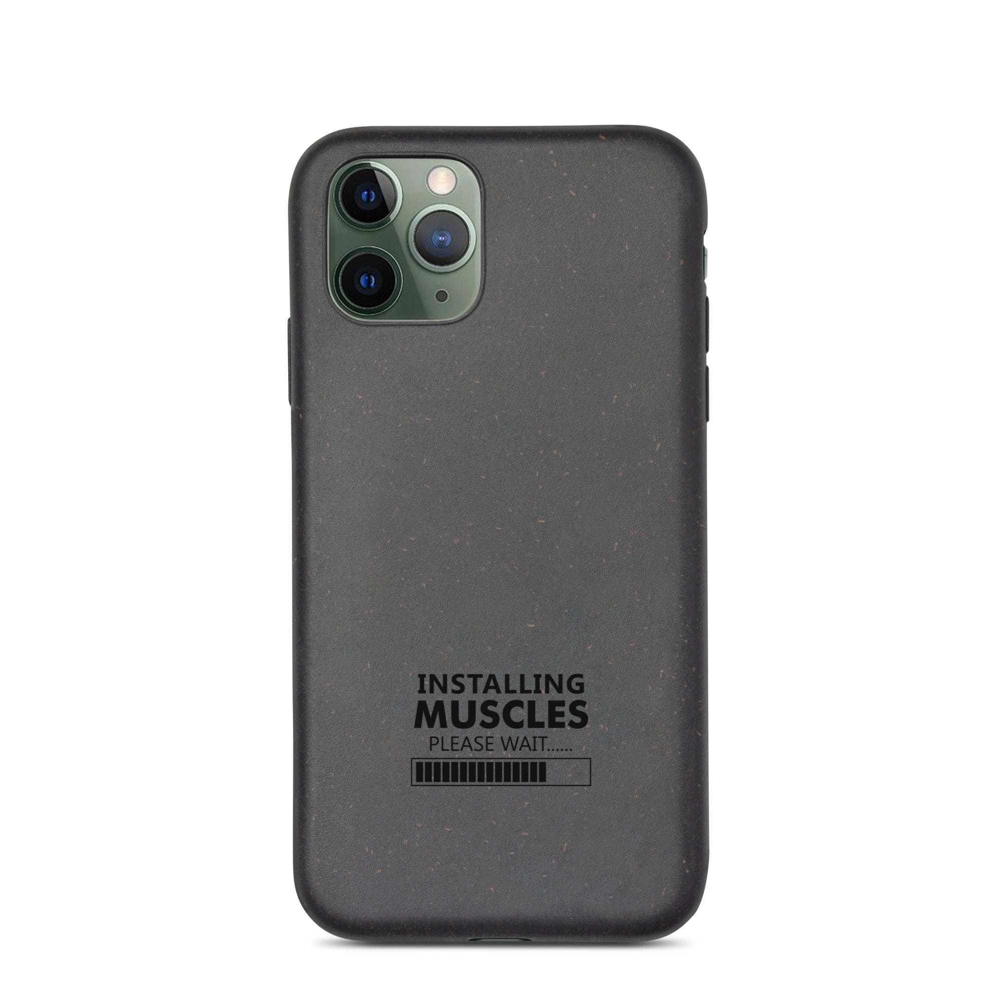 INSTALLING MUSCLES - Speckled iPhone case