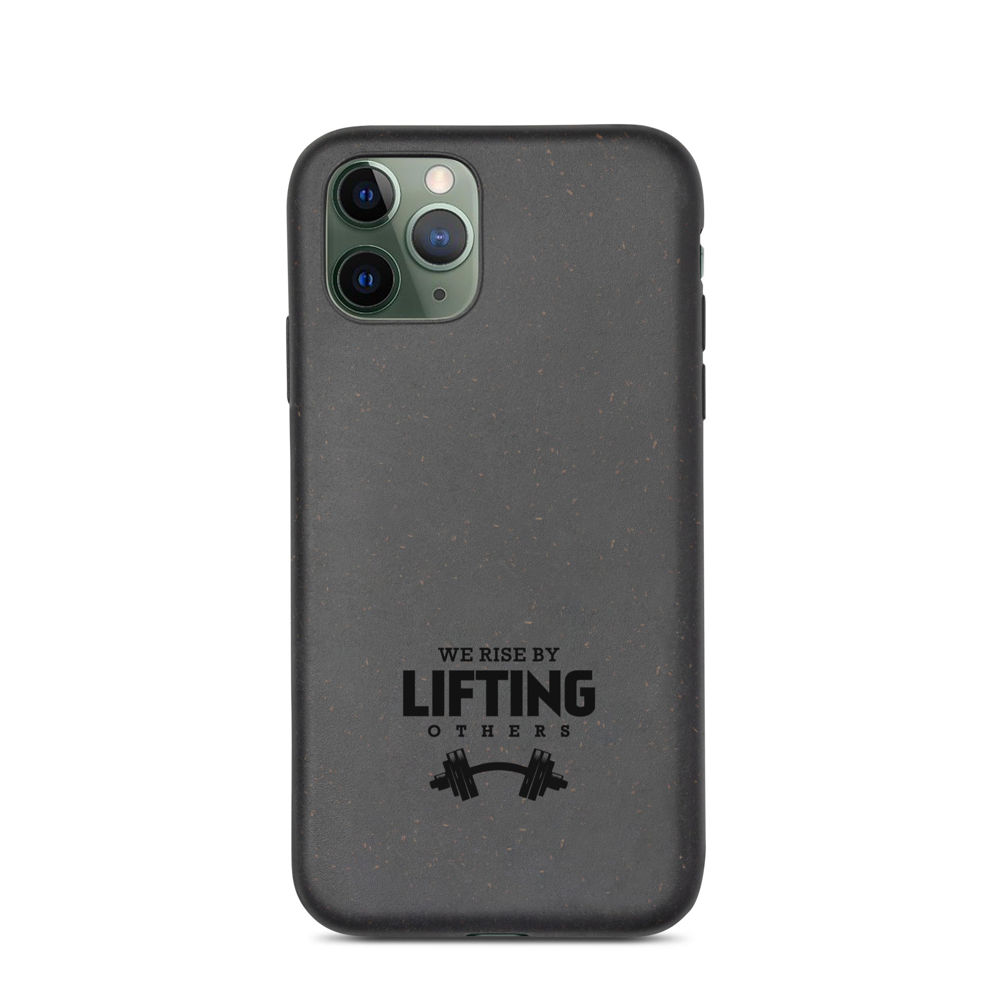 WE RISE BY LIFTING OTHERS - Speckled iPhone case