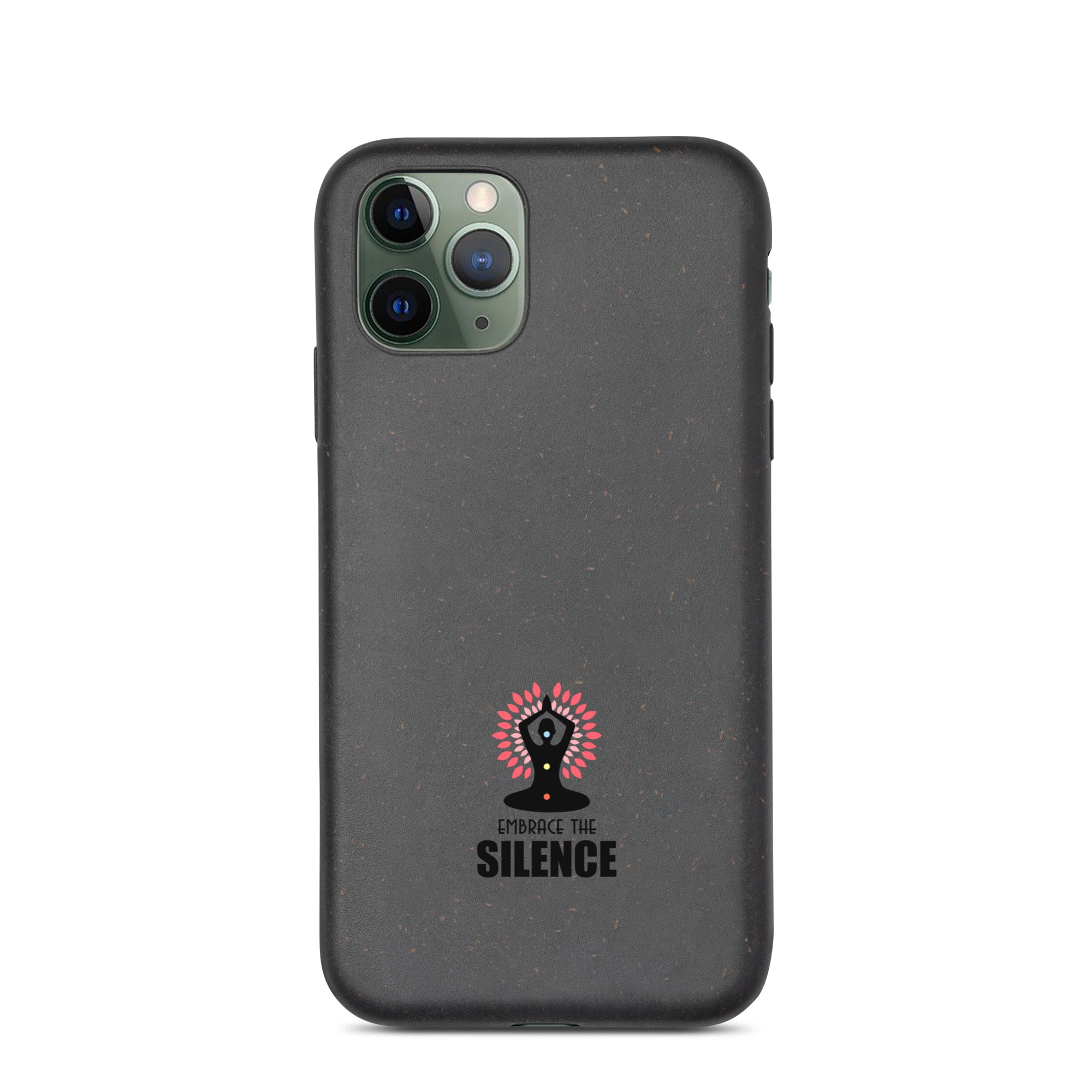 EMBRACE THE SILENCE - Speckled iPhone case