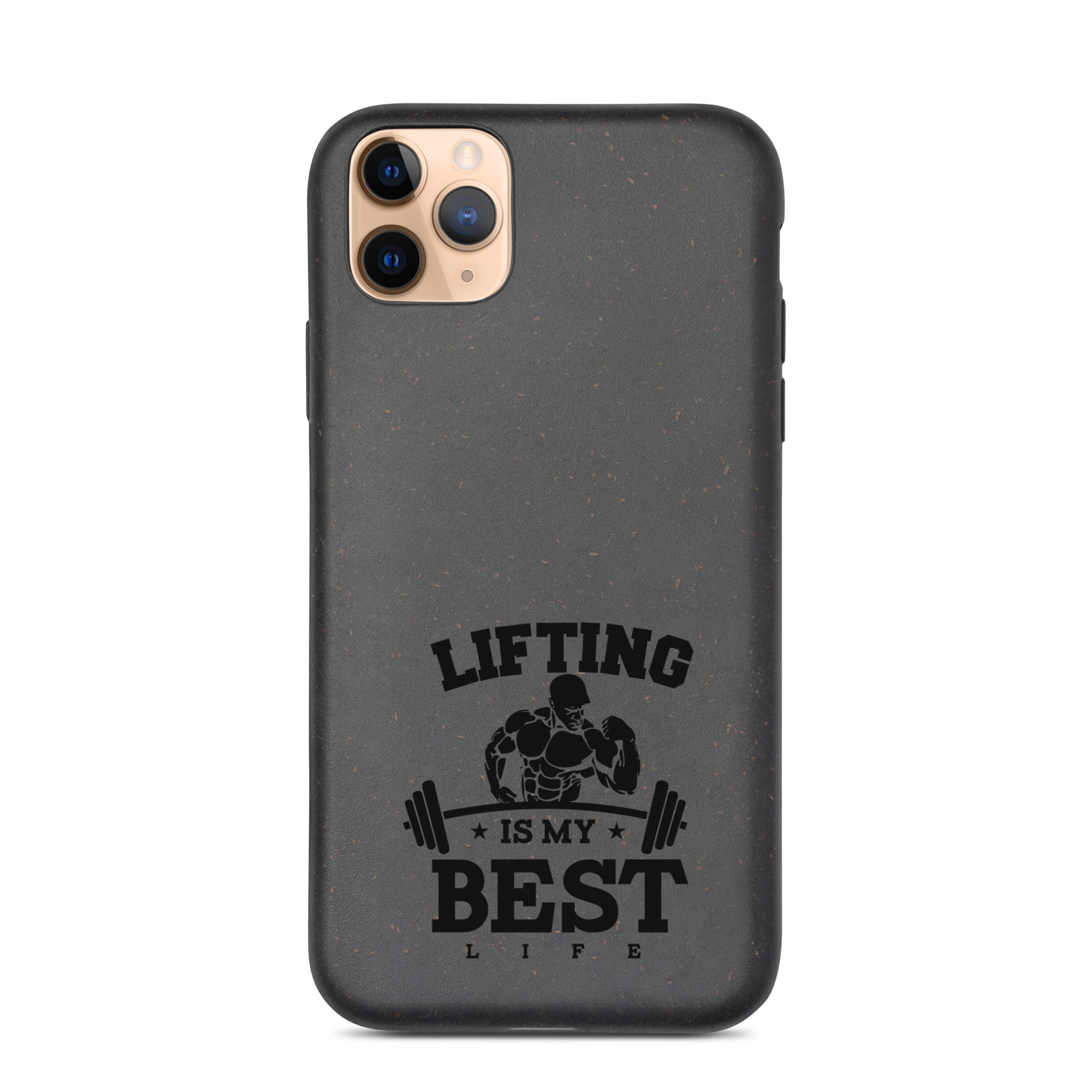 LIFTING IS MY BEST LIFE - Speckled iPhone case