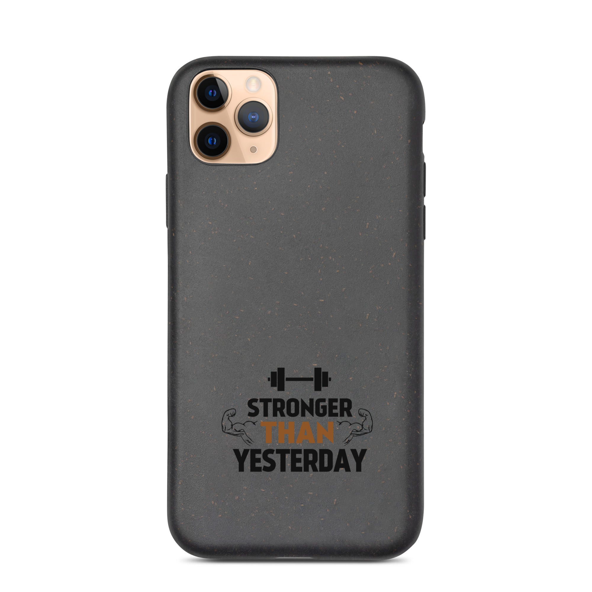STRONGER THAN YESTERDAY - Speckled iPhone case