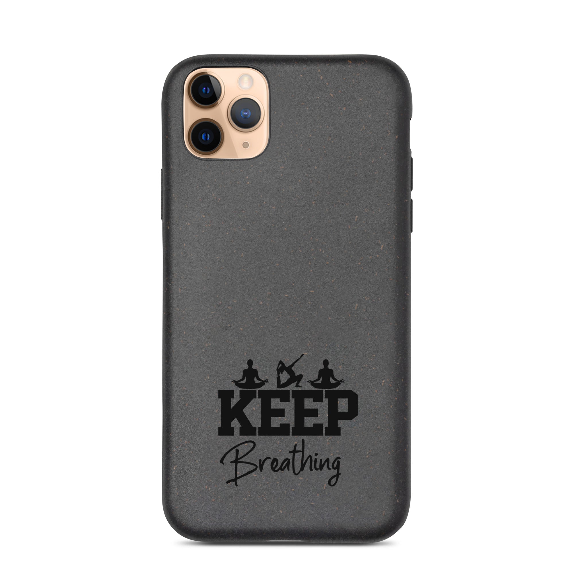 KEEP BREATHING - Speckled iPhone case