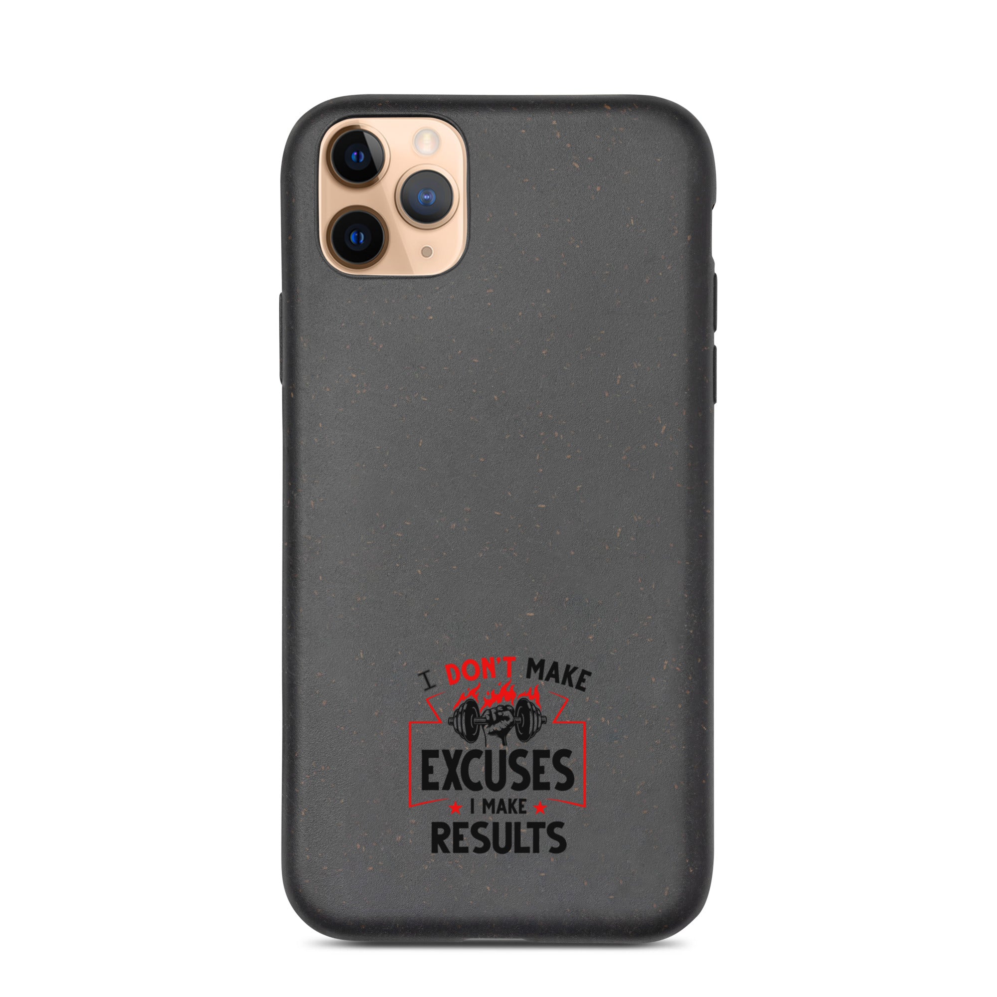 I DON'T MAKE EXCUSES - Speckled iPhone case