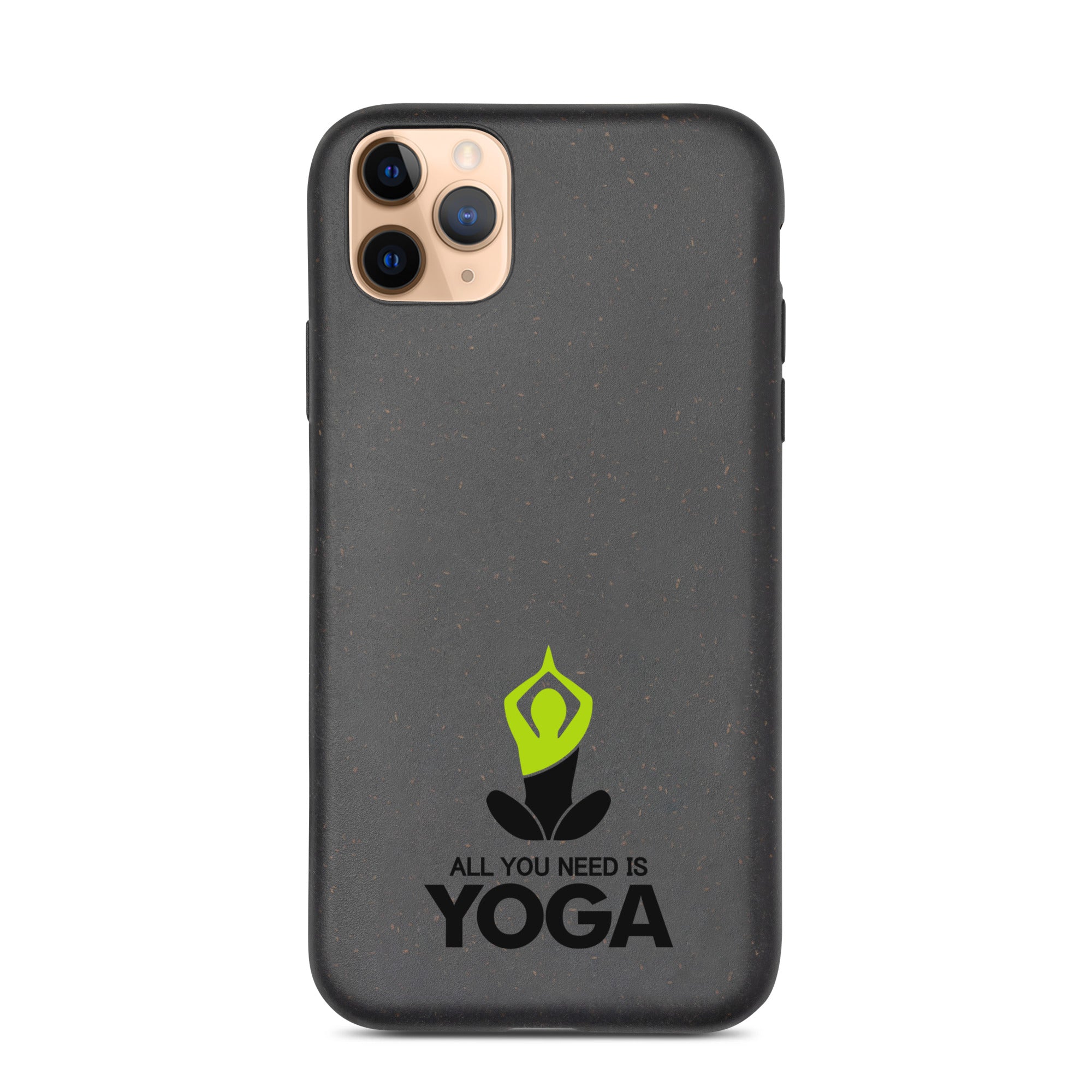ALL YOU NEED IS YOGA - Speckled iPhone case