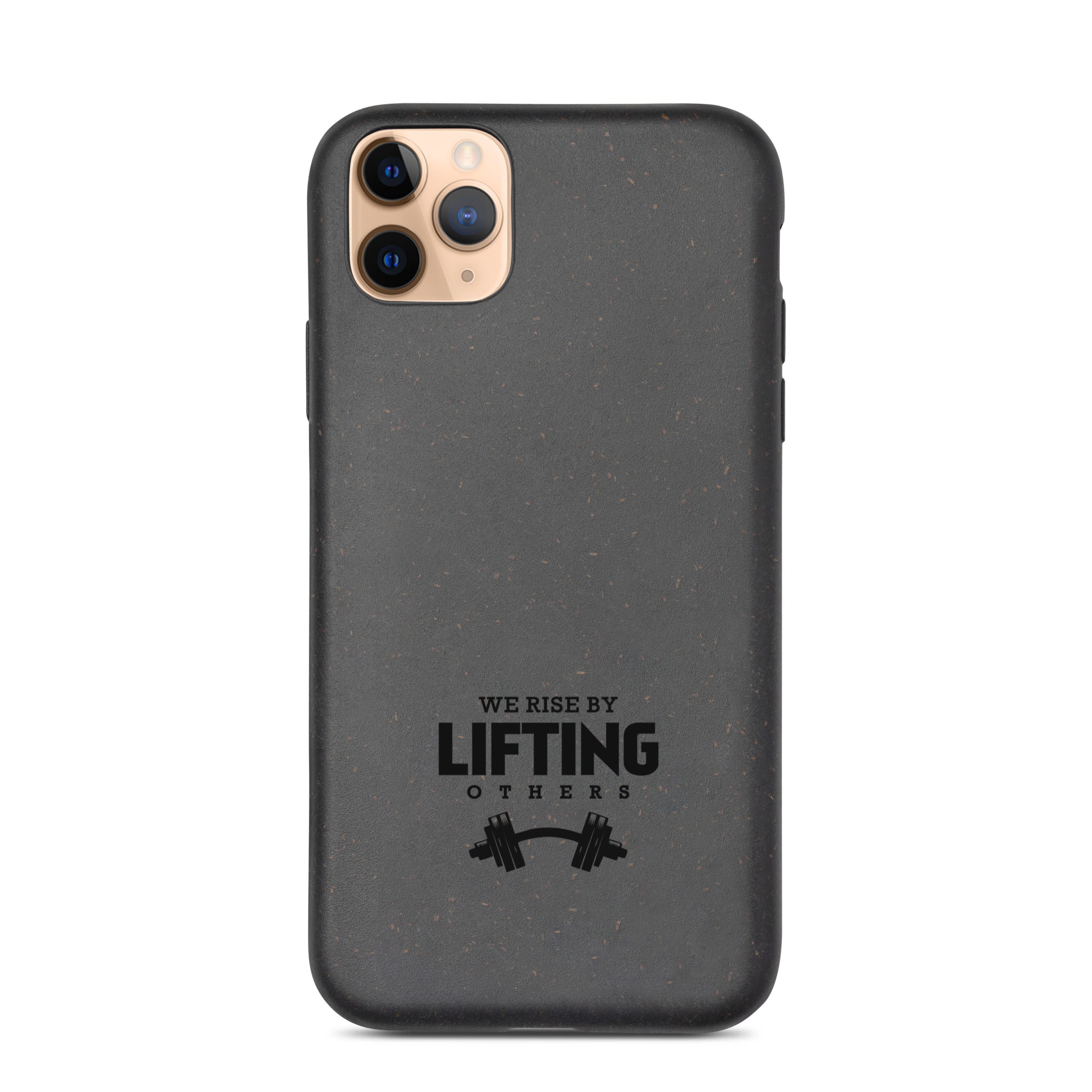 WE RISE BY LIFTING OTHERS - Speckled iPhone case