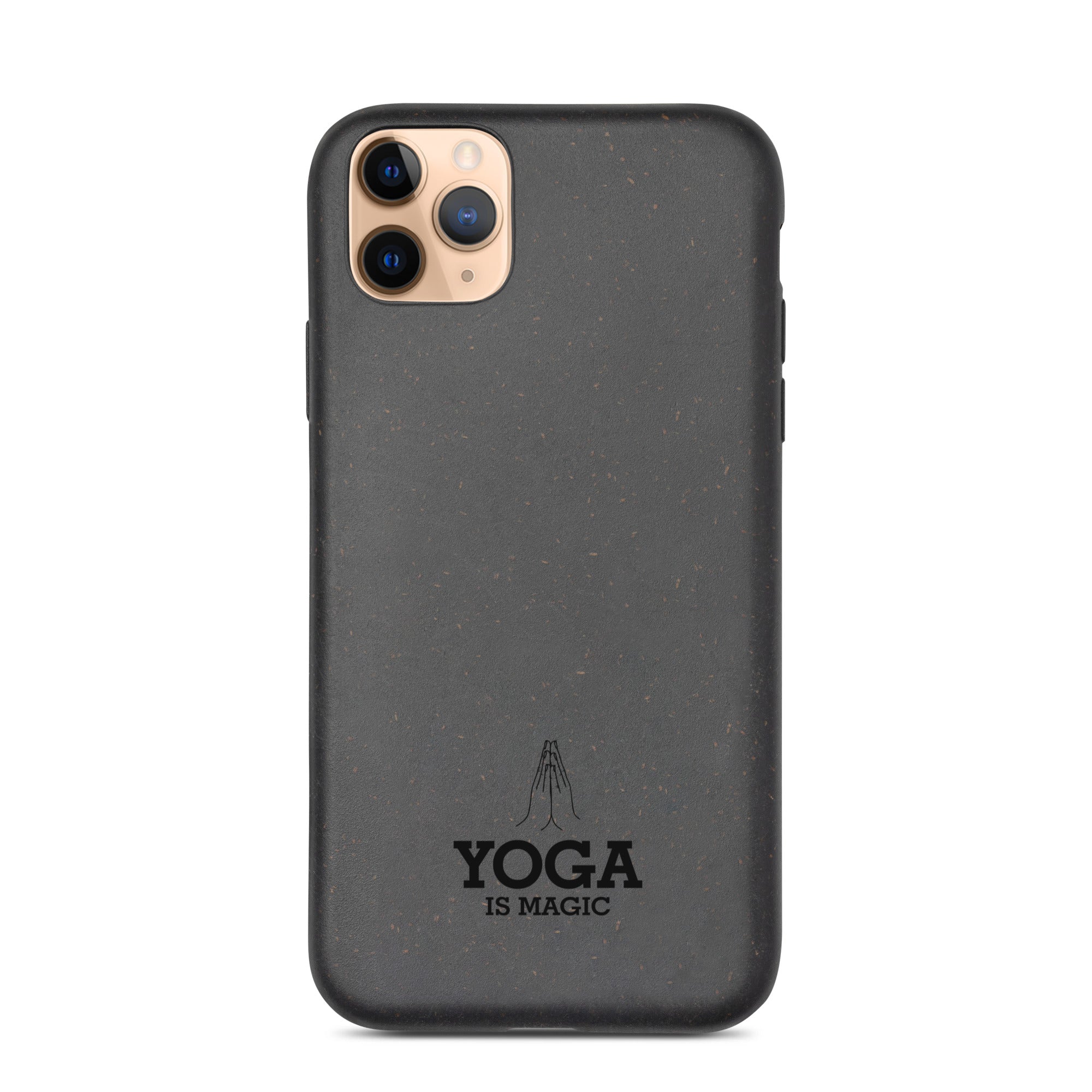 YOGA IS MAGIC - Speckled iPhone case