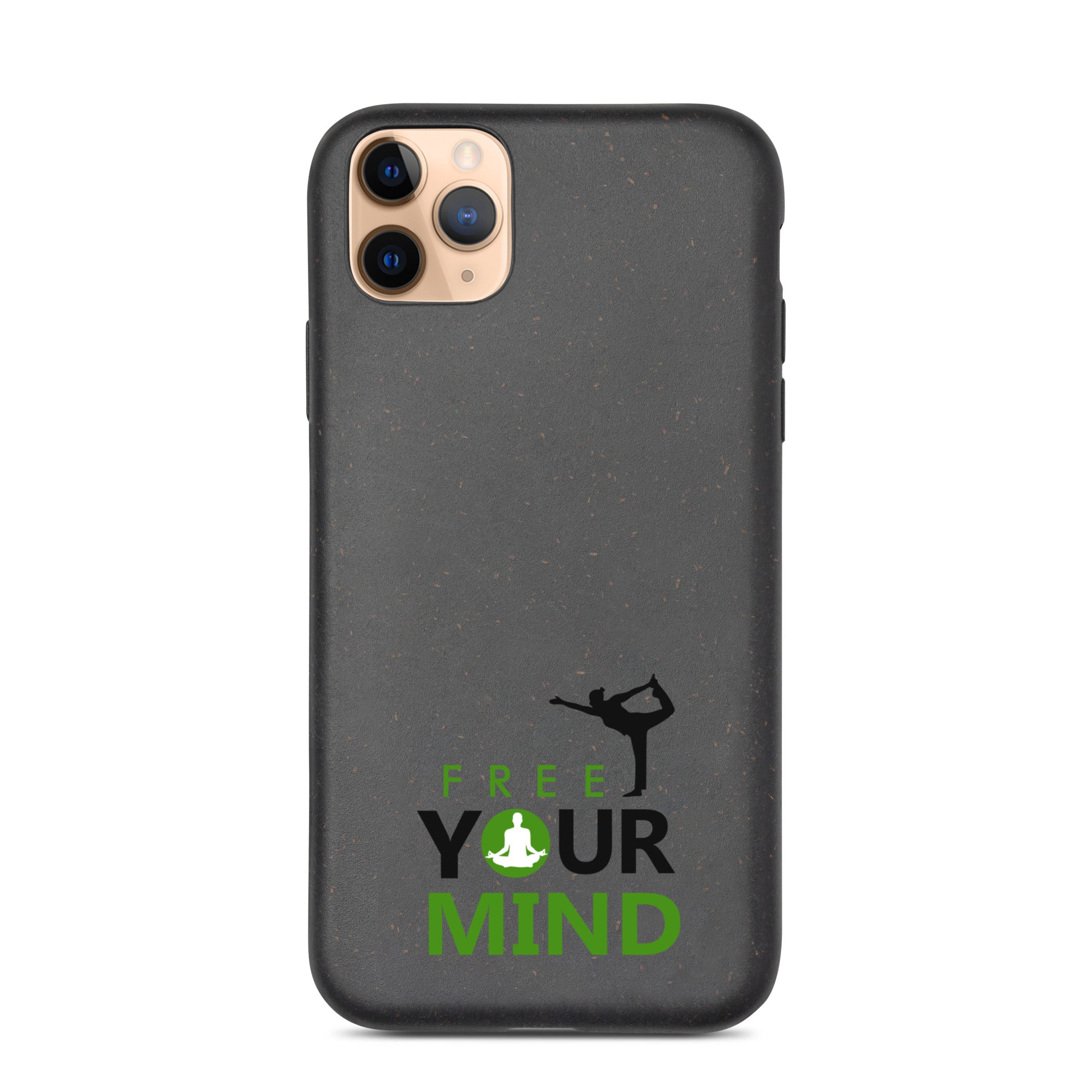 FREE YOUR MIND - Speckled iPhone case