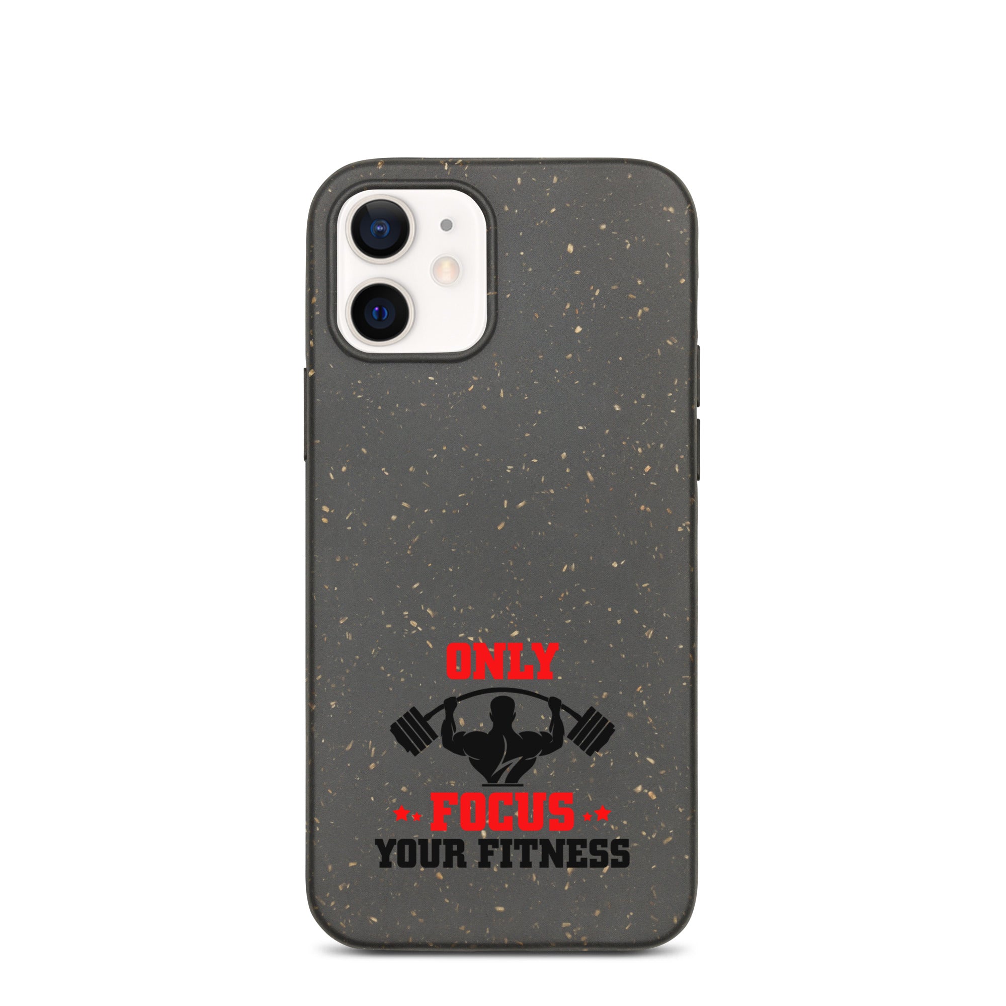 ONLY FOCUS YOUR FITNESS - Speckled iPhone case
