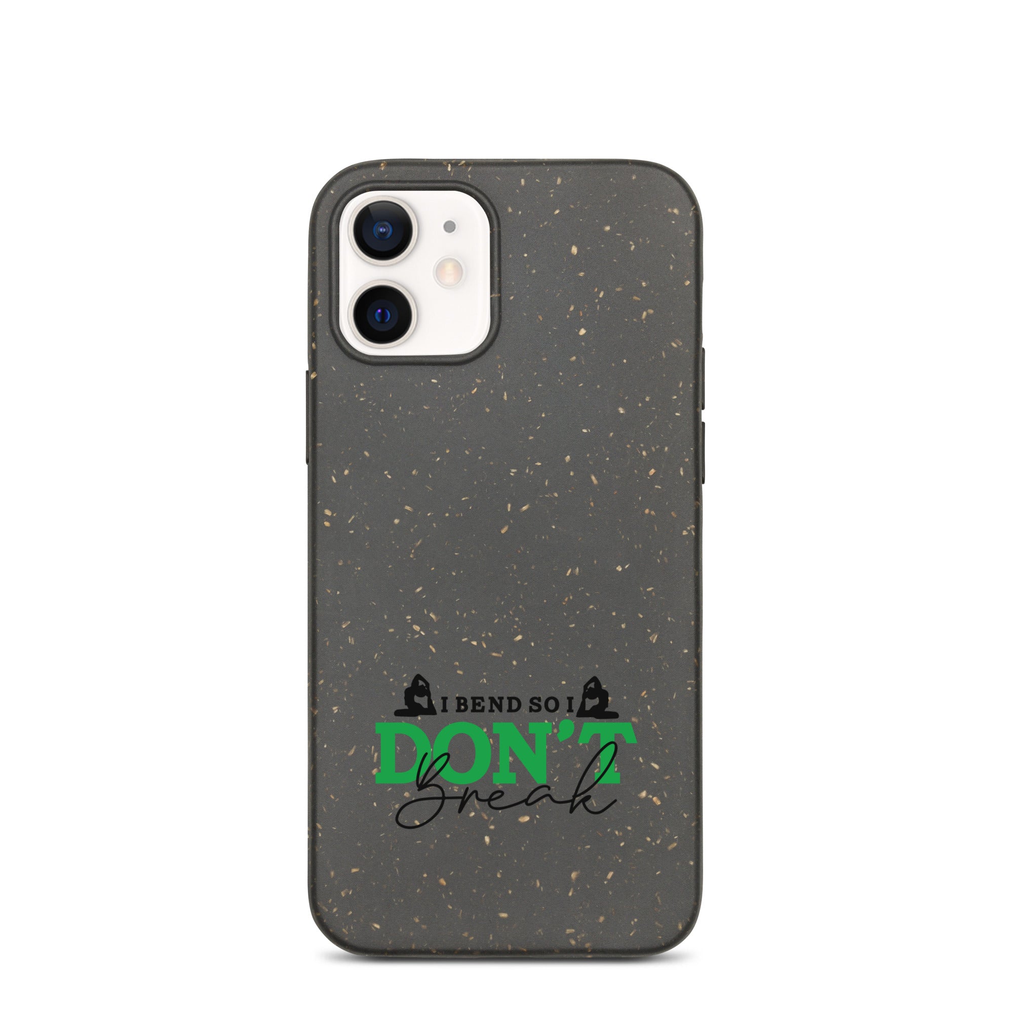 I BEND SO I DON'T BREAK - Speckled iPhone case