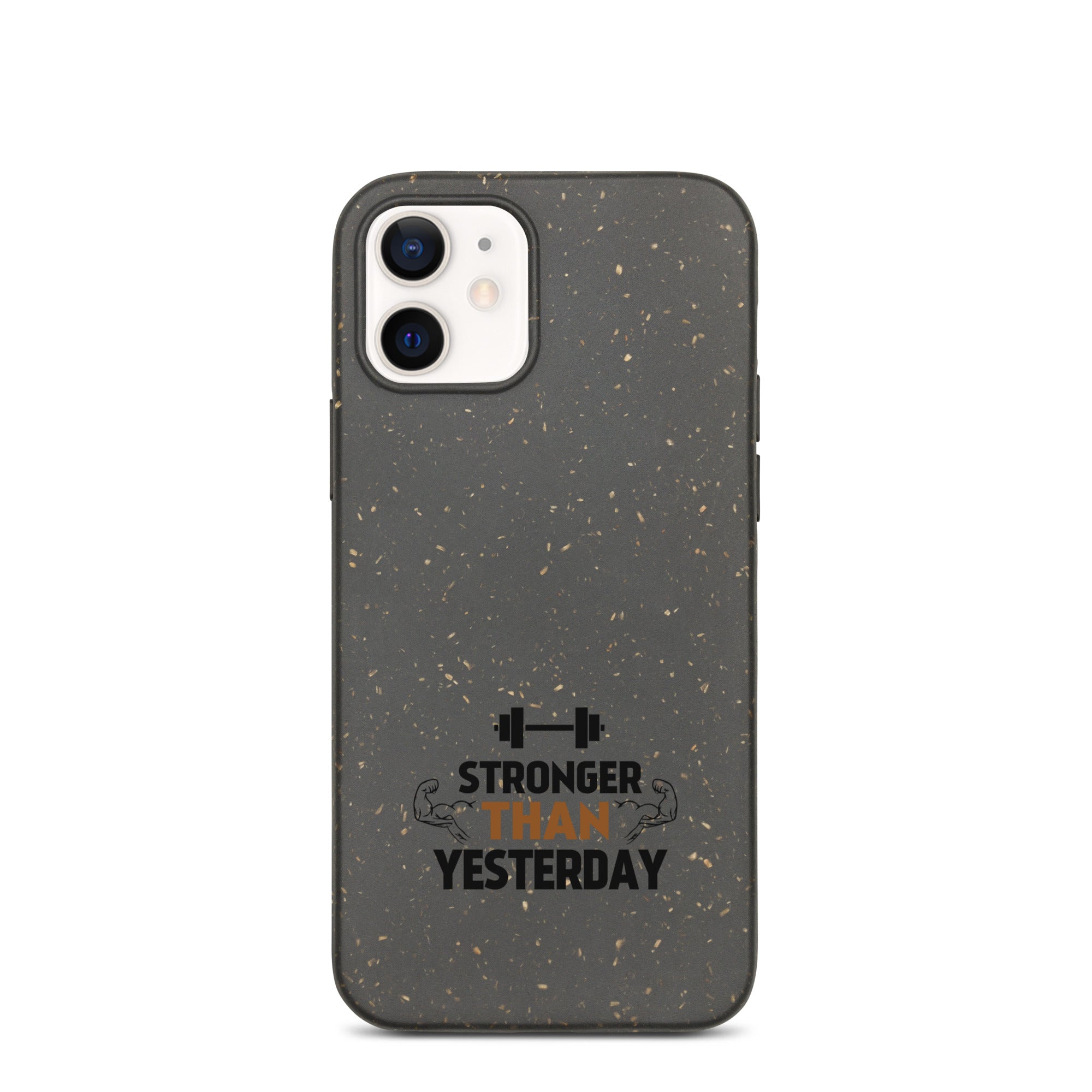 STRONGER THAN YESTERDAY - Speckled iPhone case