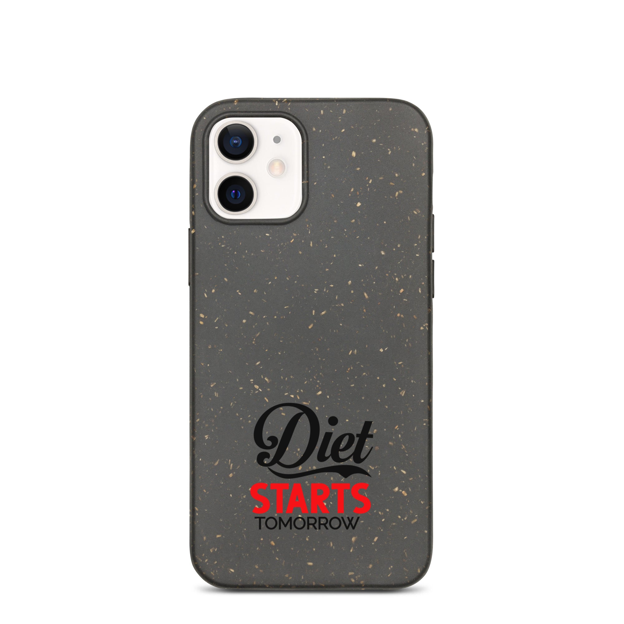 DIET STARTS TOMORROW - Speckled iPhone case