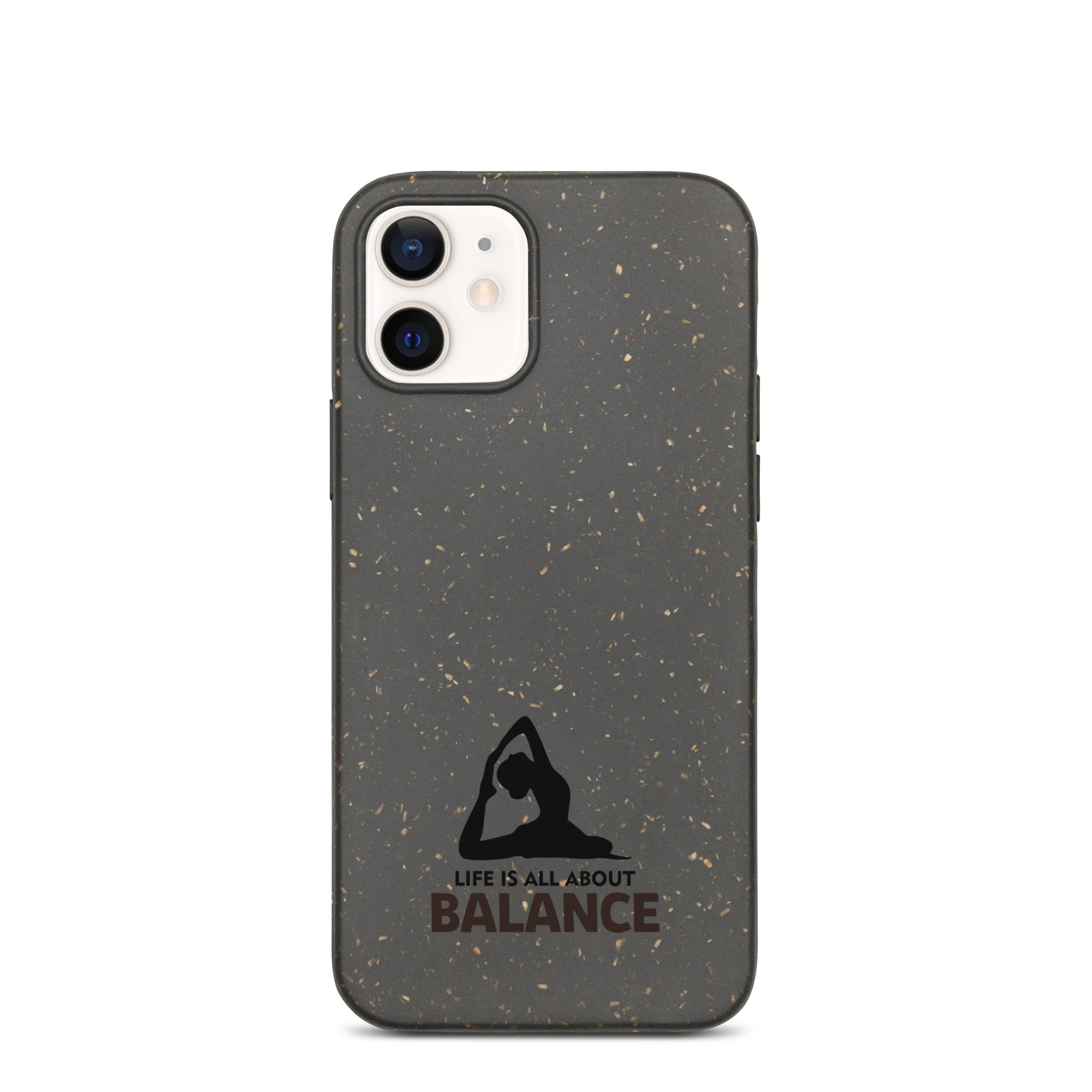 LIFE IS ALL ABOUT BALANCE - Speckled iPhone case