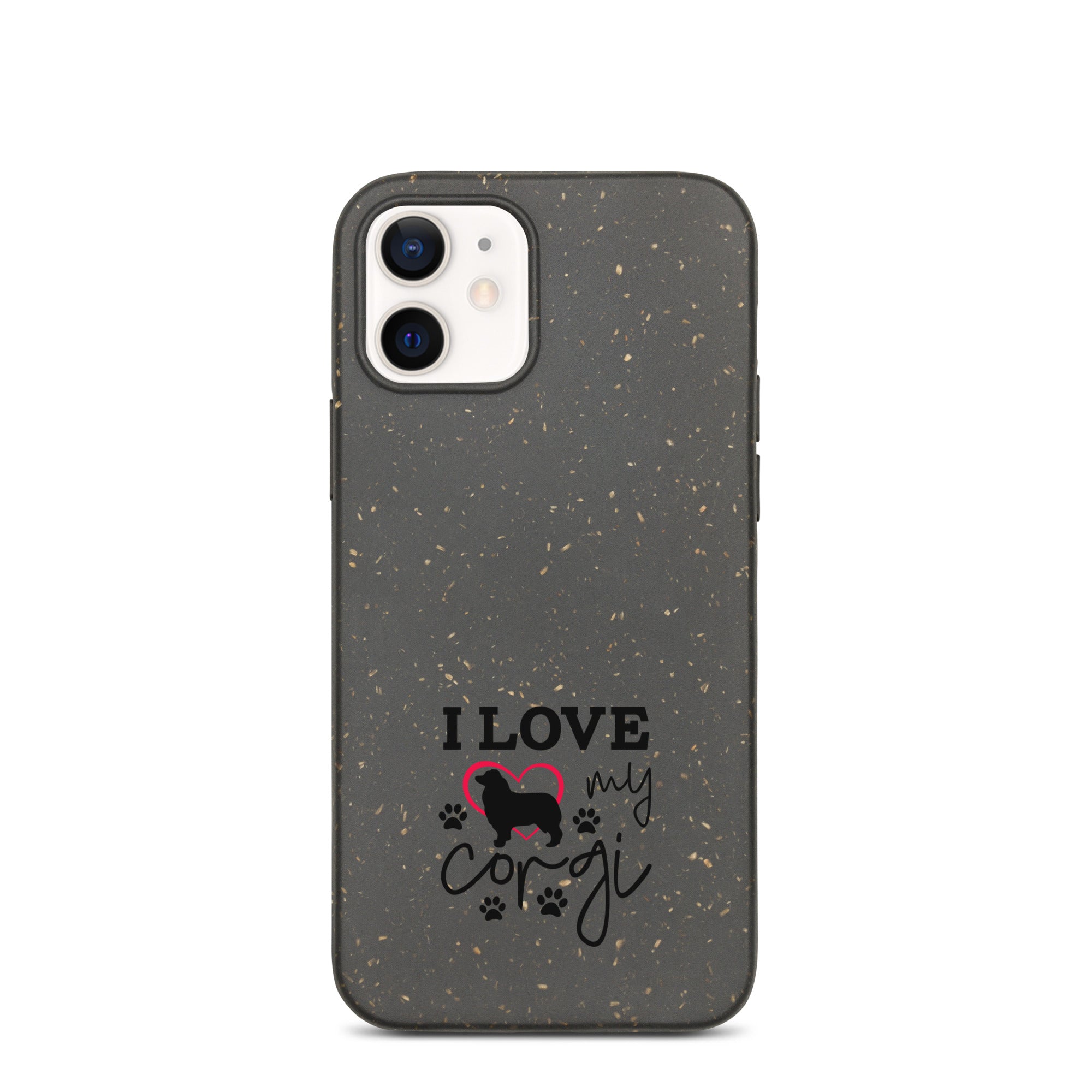 I LOVE MY CORGI - Speckled iPhone case
