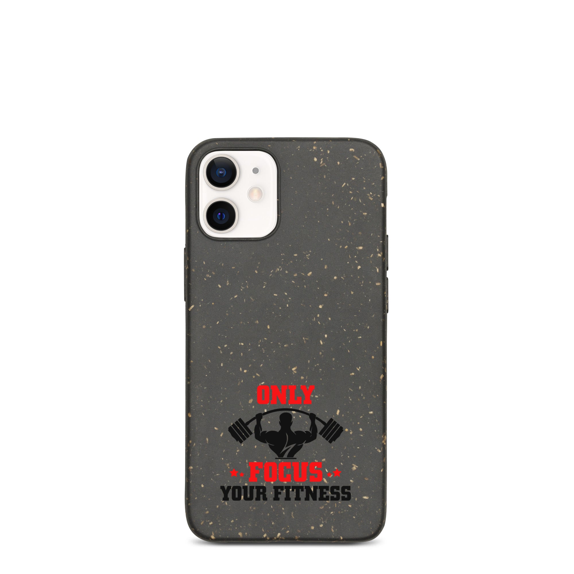 ONLY FOCUS YOUR FITNESS - Speckled iPhone case