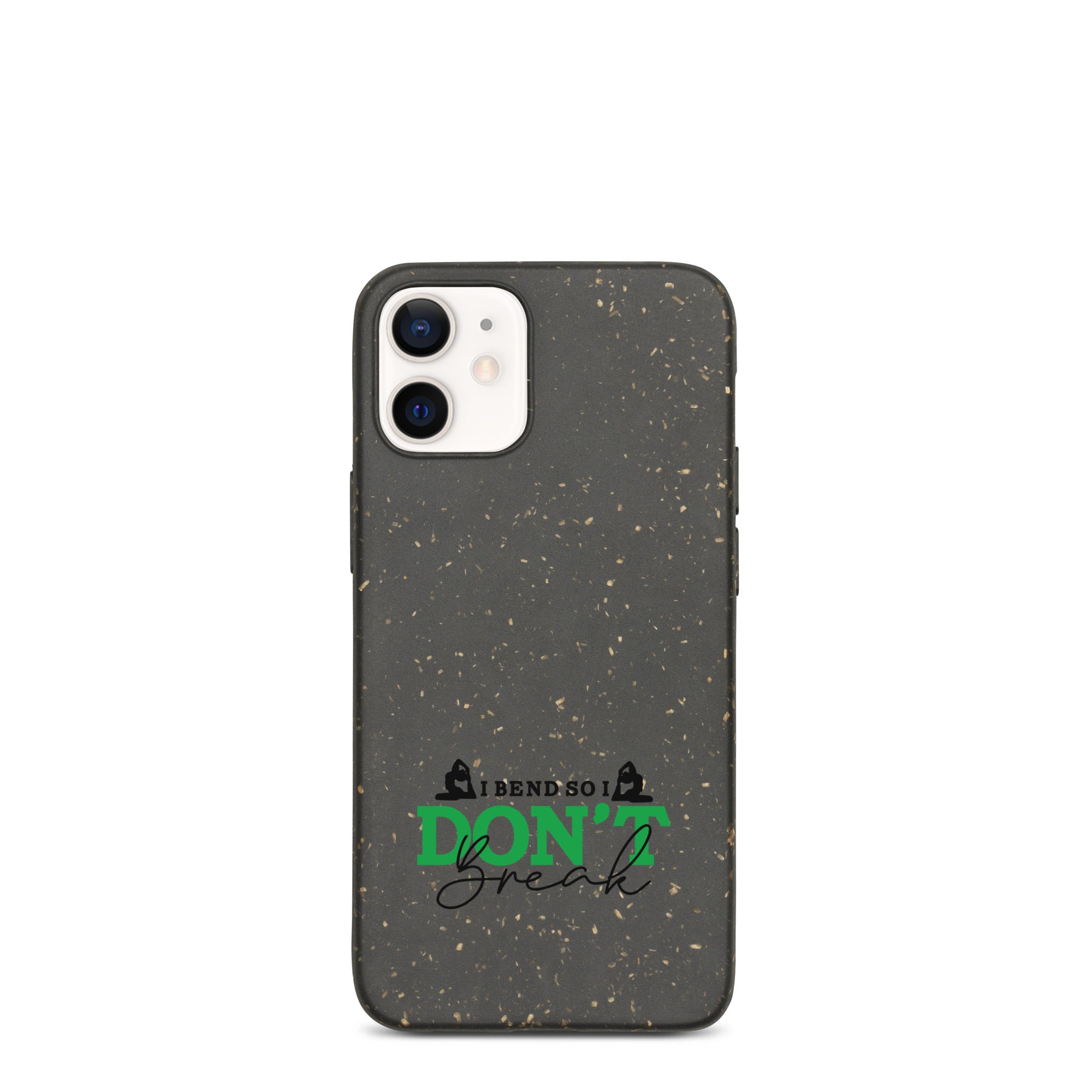 I BEND SO I DON'T BREAK - Speckled iPhone case