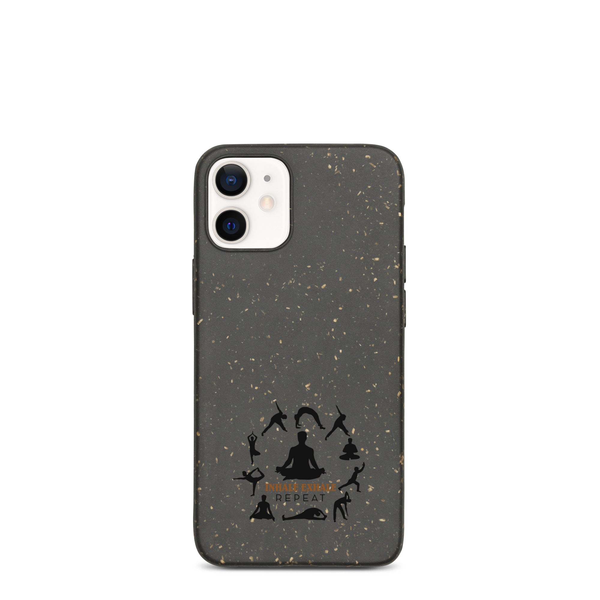 INHALE EXHALE REPEAT - Speckled iPhone case