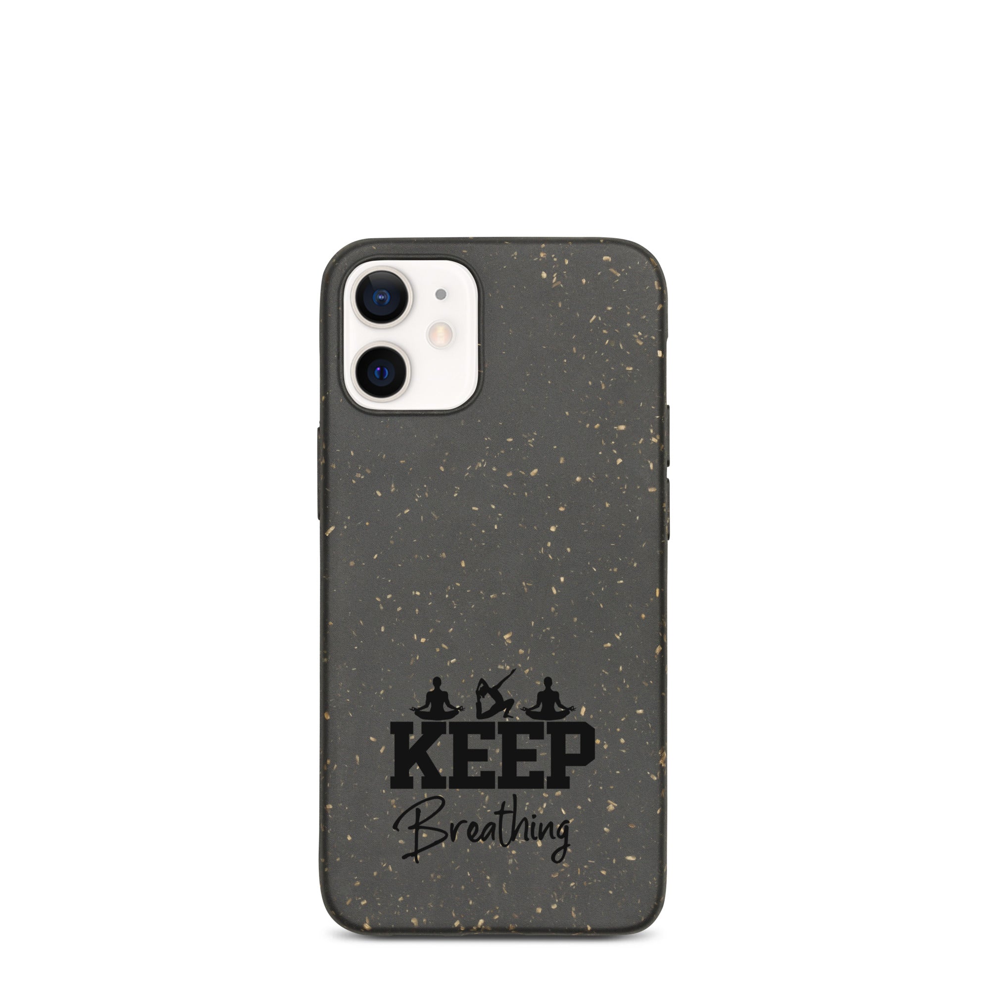 KEEP BREATHING - Speckled iPhone case