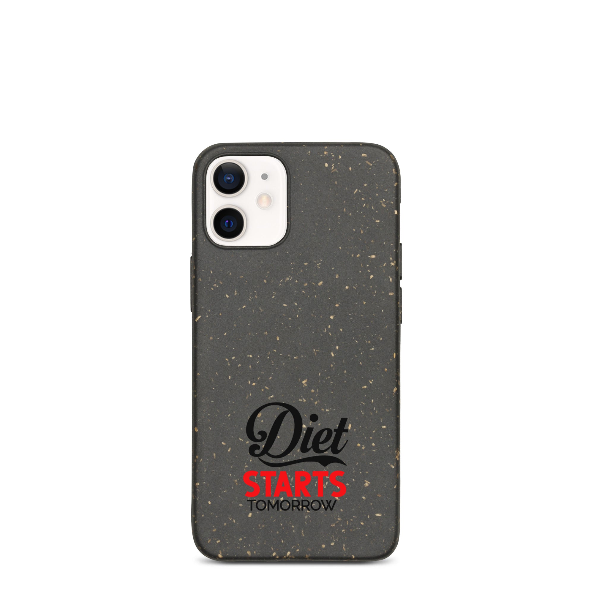 DIET STARTS TOMORROW - Speckled iPhone case