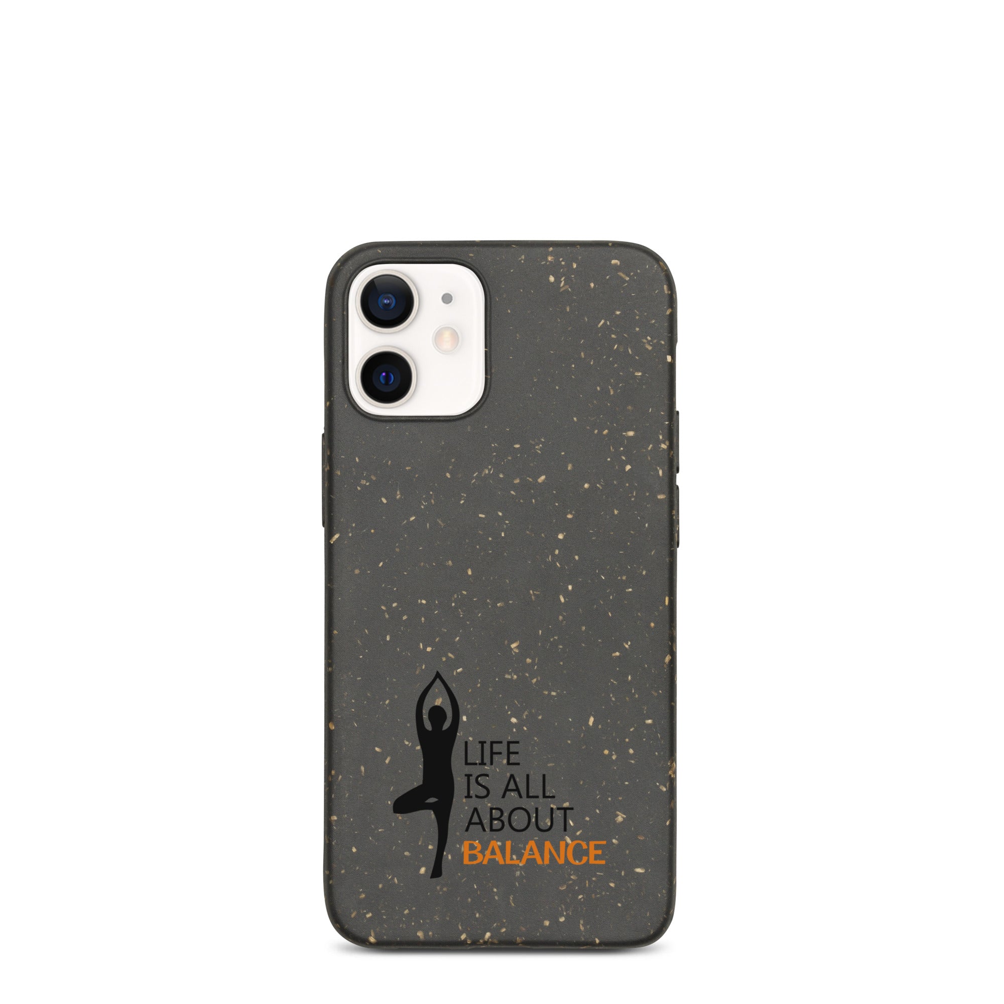 LIFE IS ALL ABOUT BALANCE - Speckled iPhone case