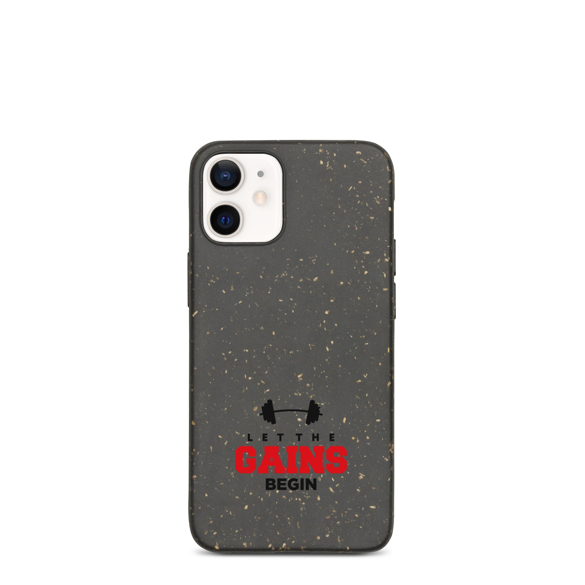 LET THE GAINS BEGIN - Speckled iPhone case