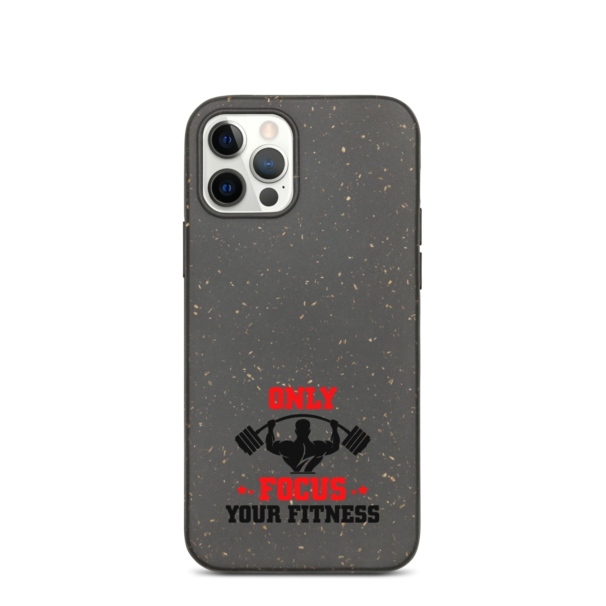 ONLY FOCUS YOUR FITNESS - Speckled iPhone case