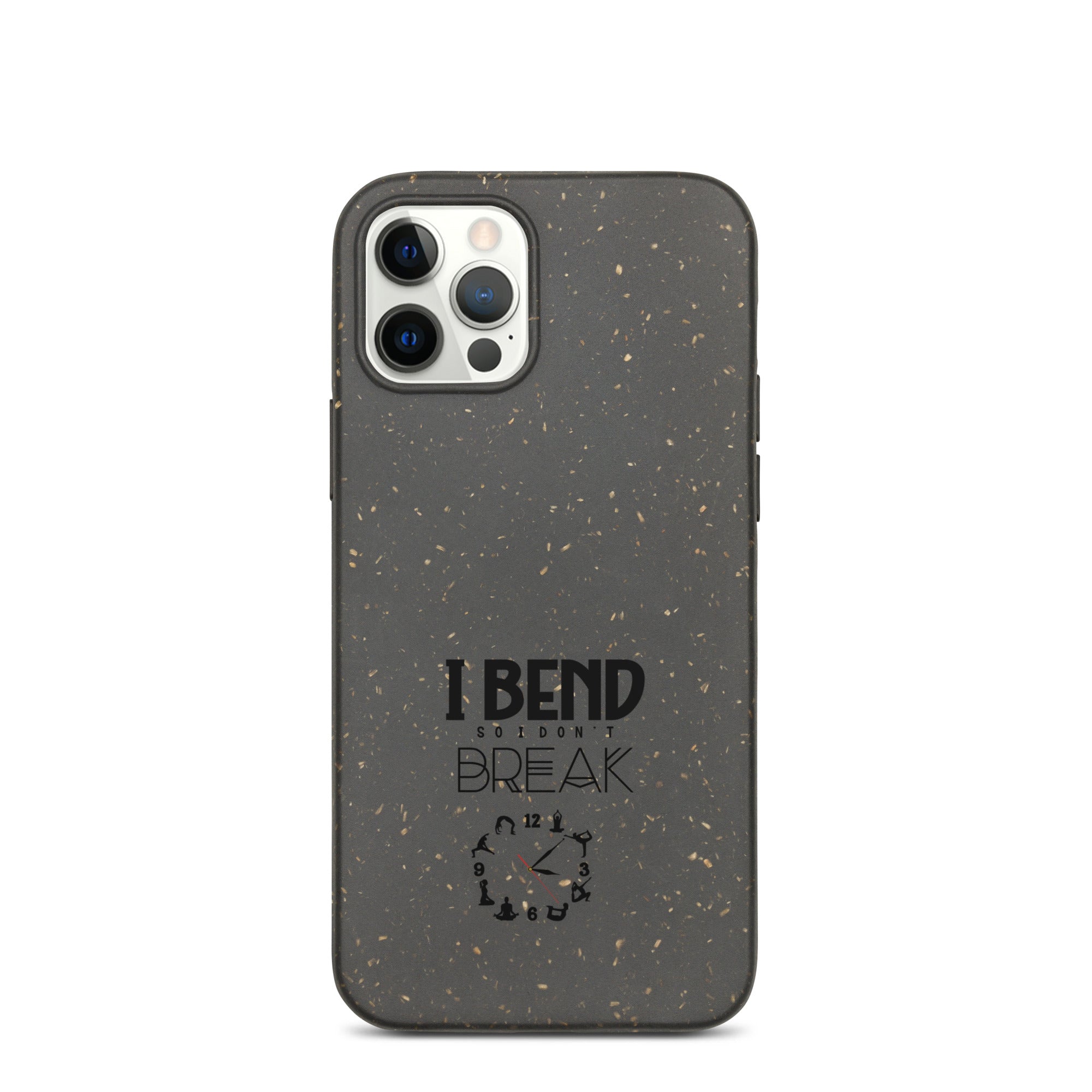 I BEND SO I DON'T BREAK - Speckled iPhone case
