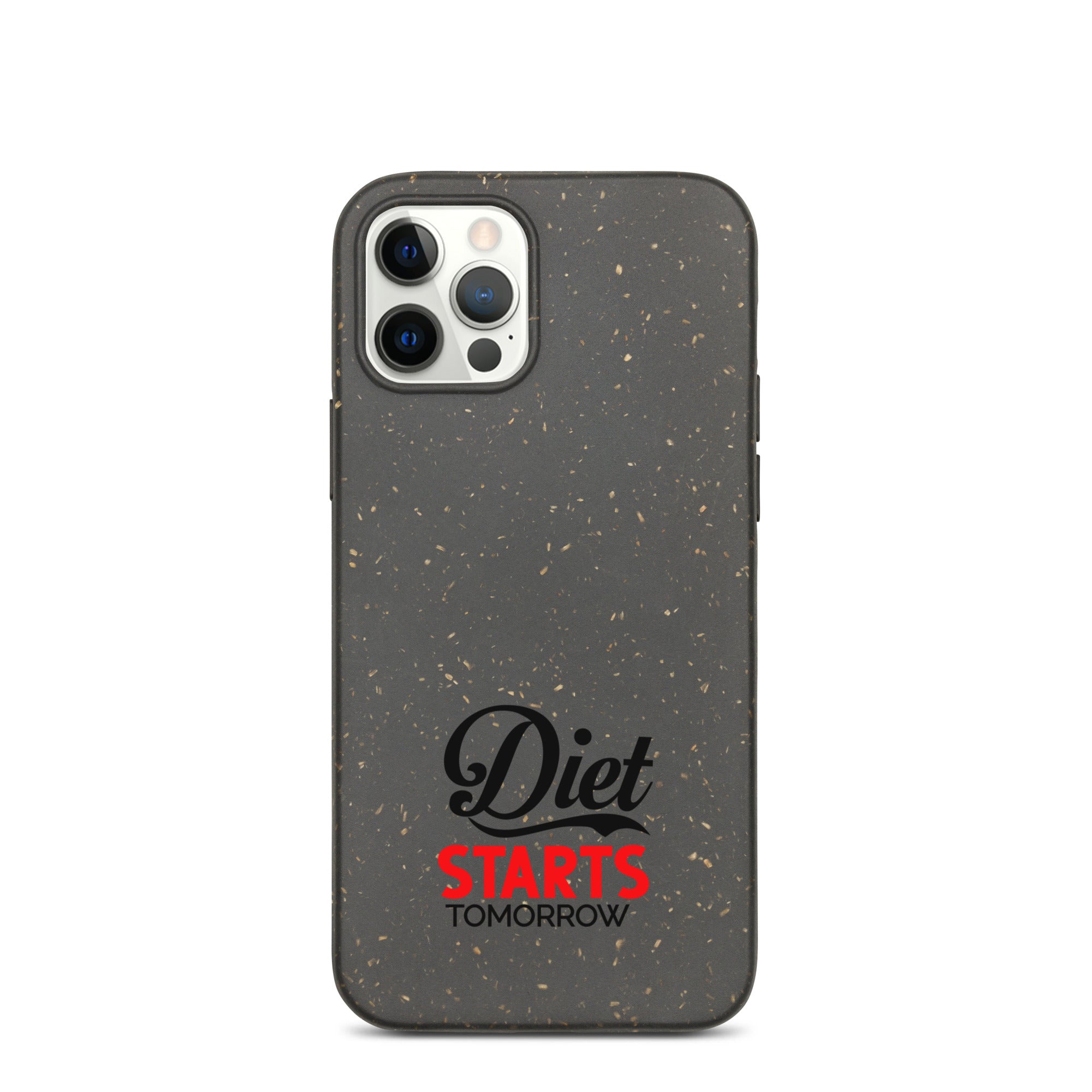 DIET STARTS TOMORROW - Speckled iPhone case