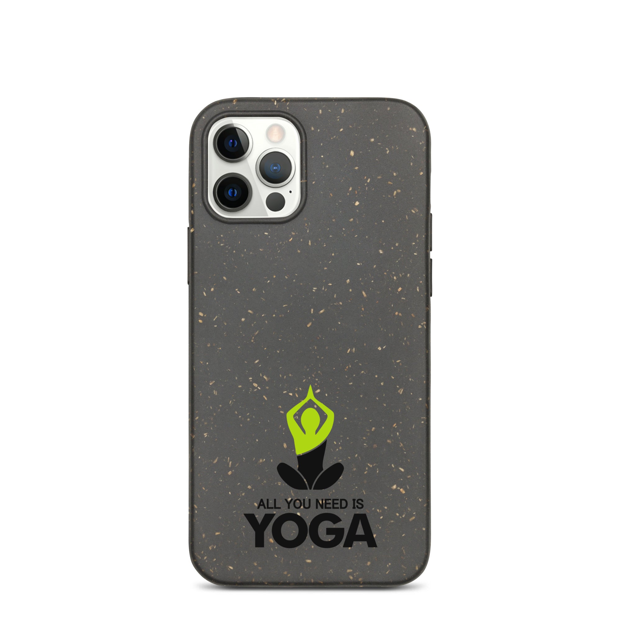 ALL YOU NEED IS YOGA - Speckled iPhone case