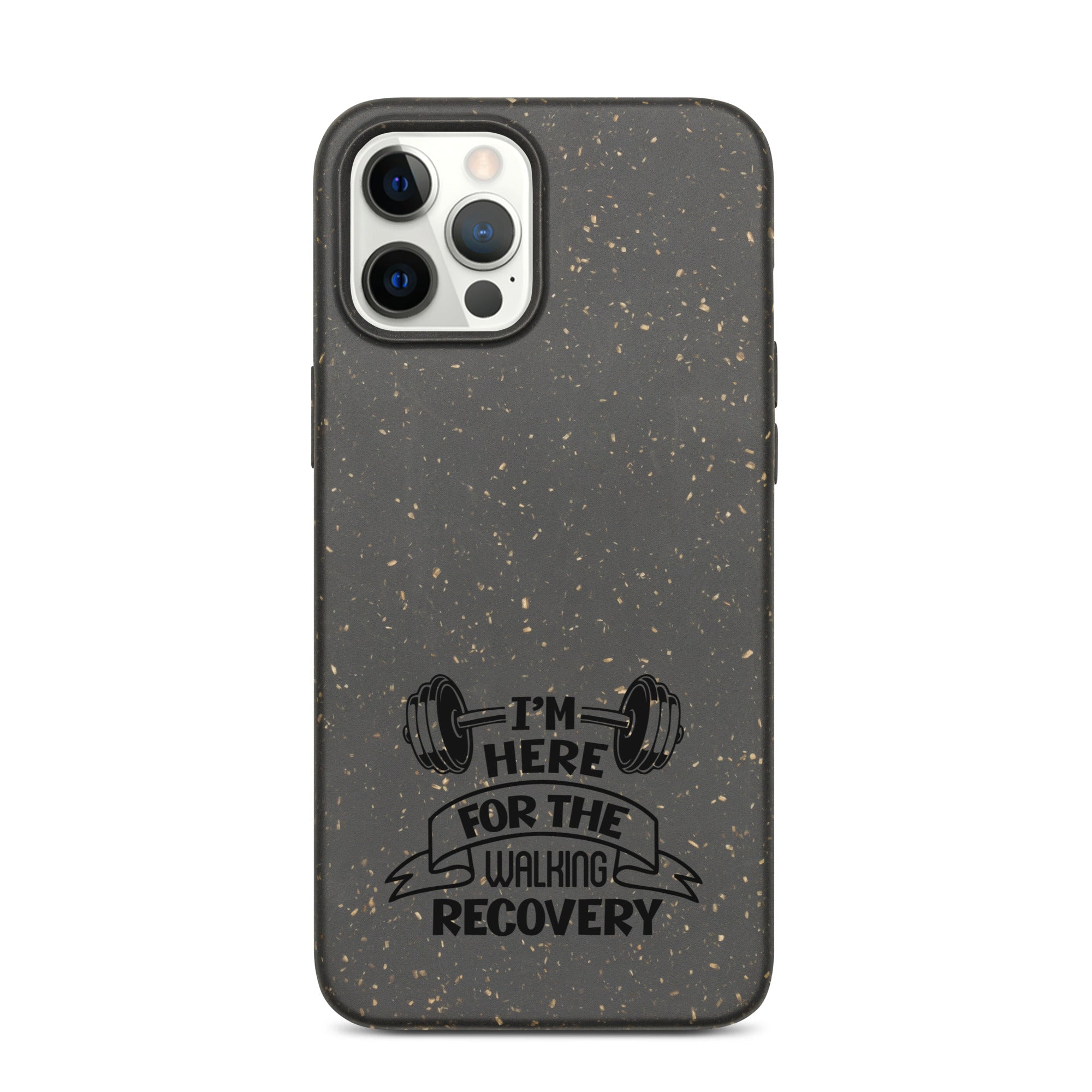 I'M HERE FOR THE WALKING RECOVERY - Speckled iPhone case