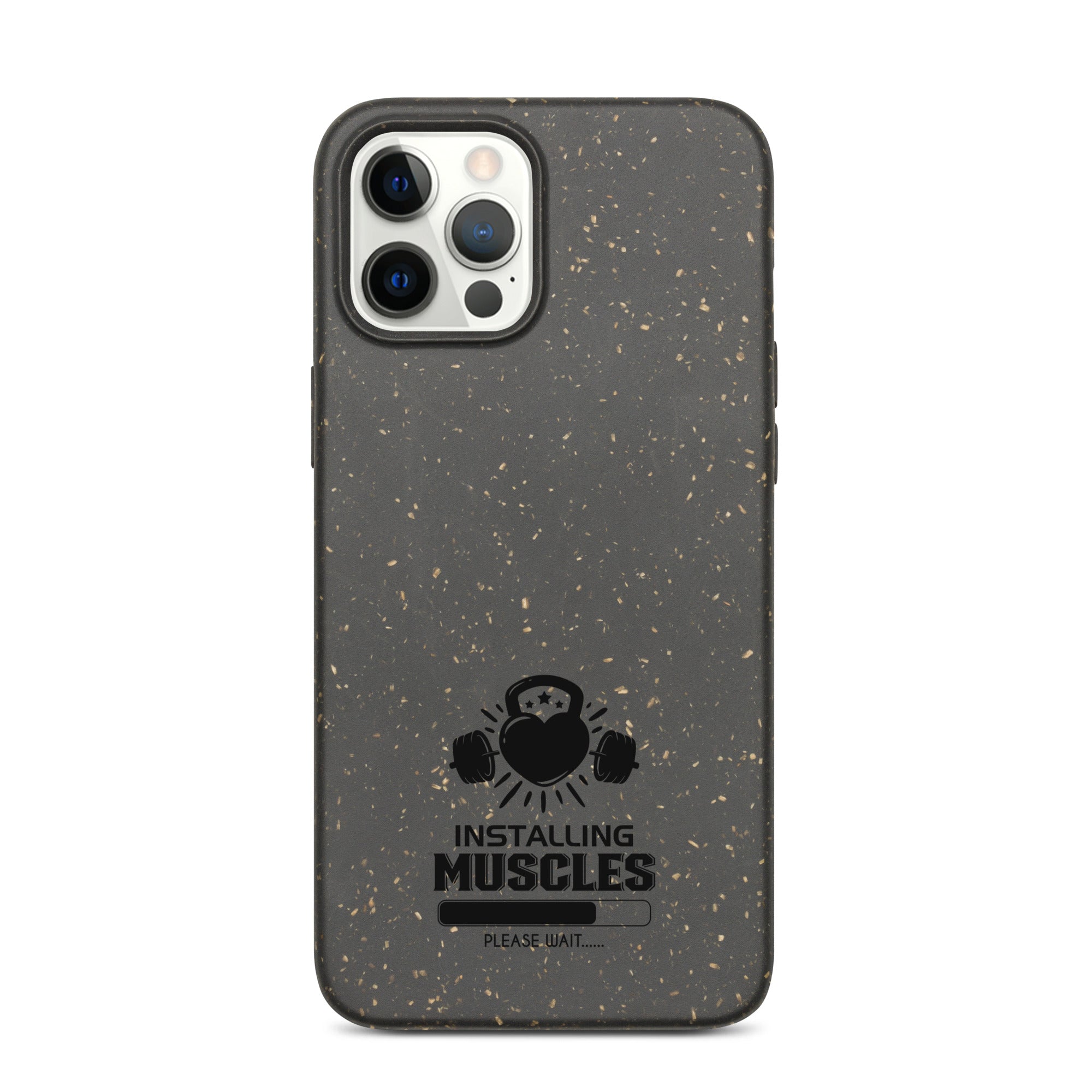 INSTALLING MUSCLES - Speckled iPhone case