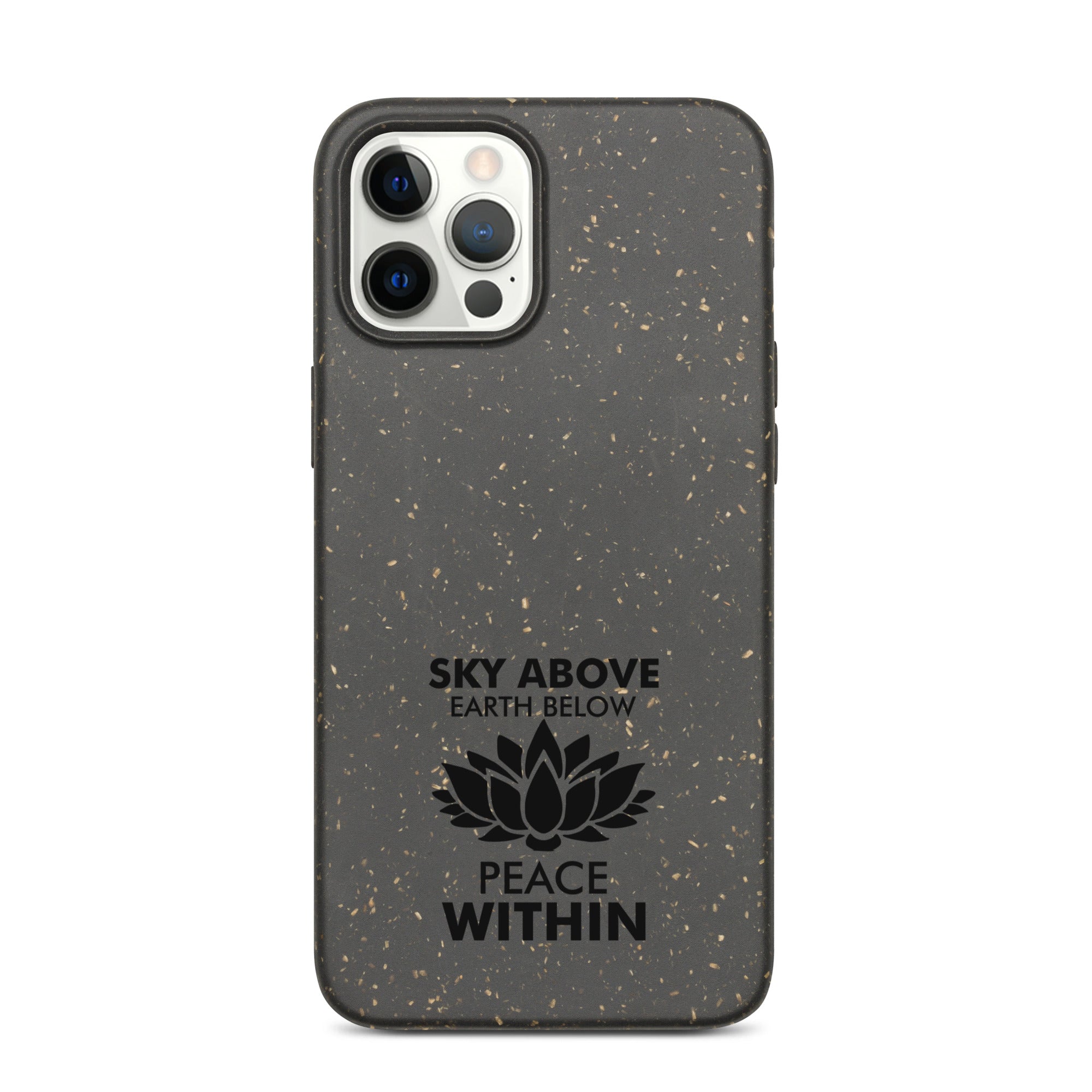 SKY ABOVE EARTH BELOW - Speckled iPhone case