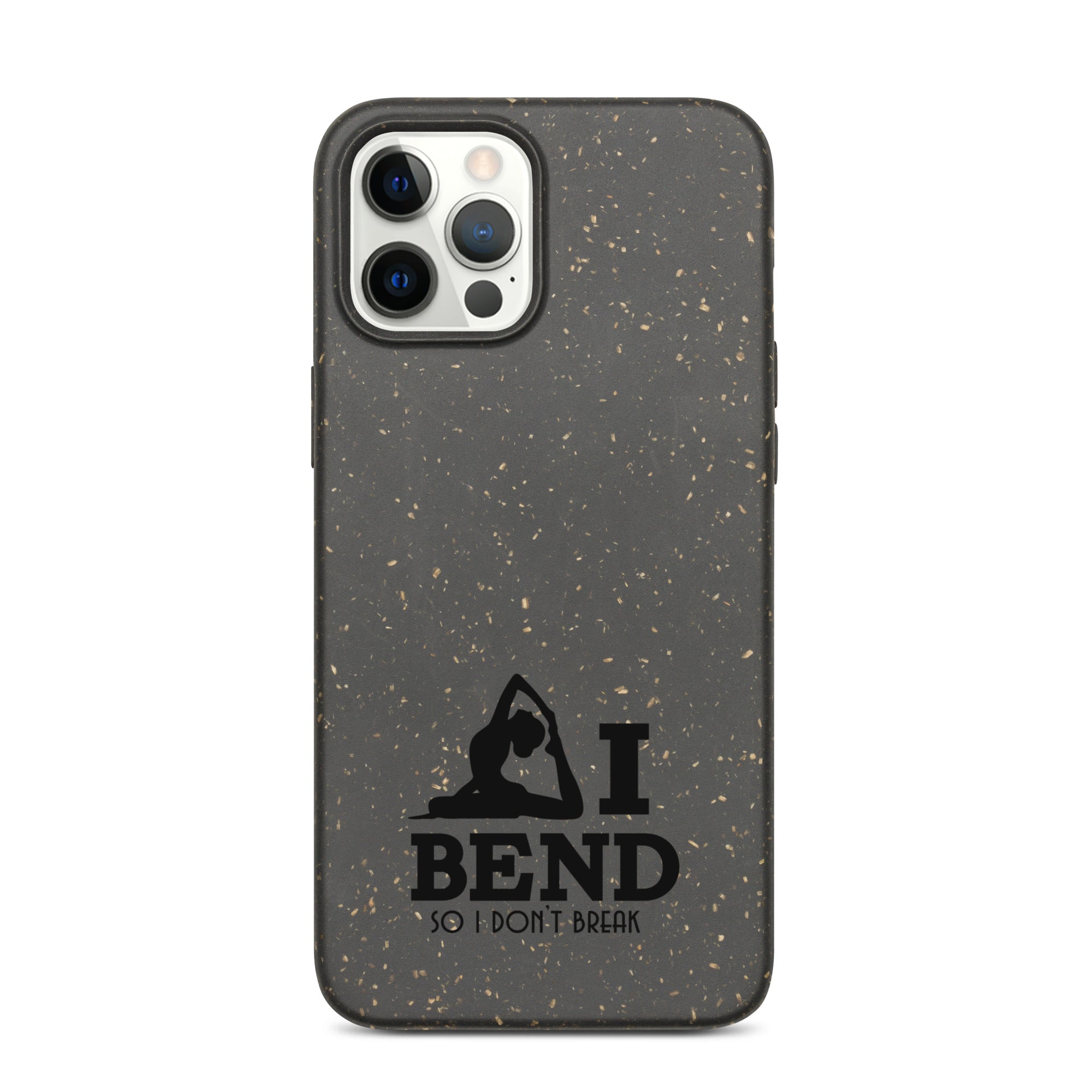 I BEND SO I DON'T BREAK - Speckled iPhone case